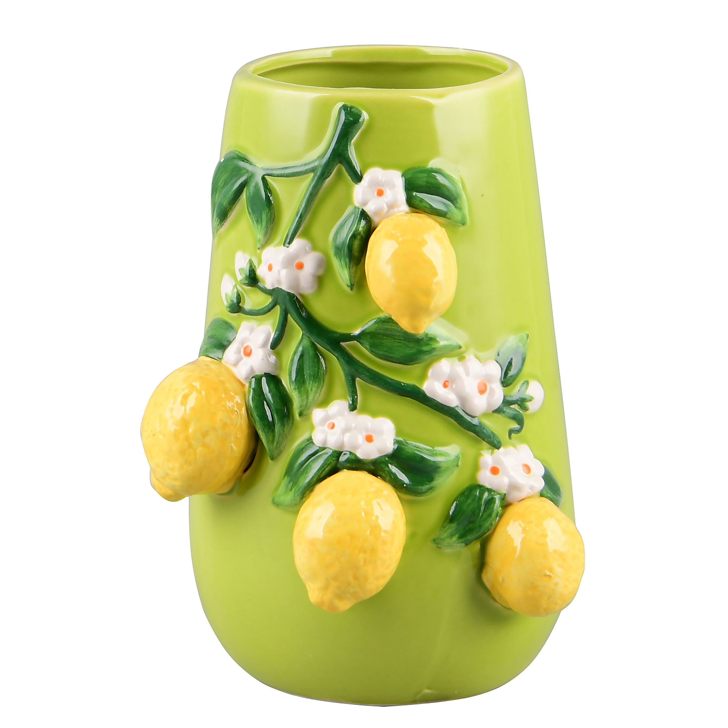 Vase Citri Keramik Mehrfarbig