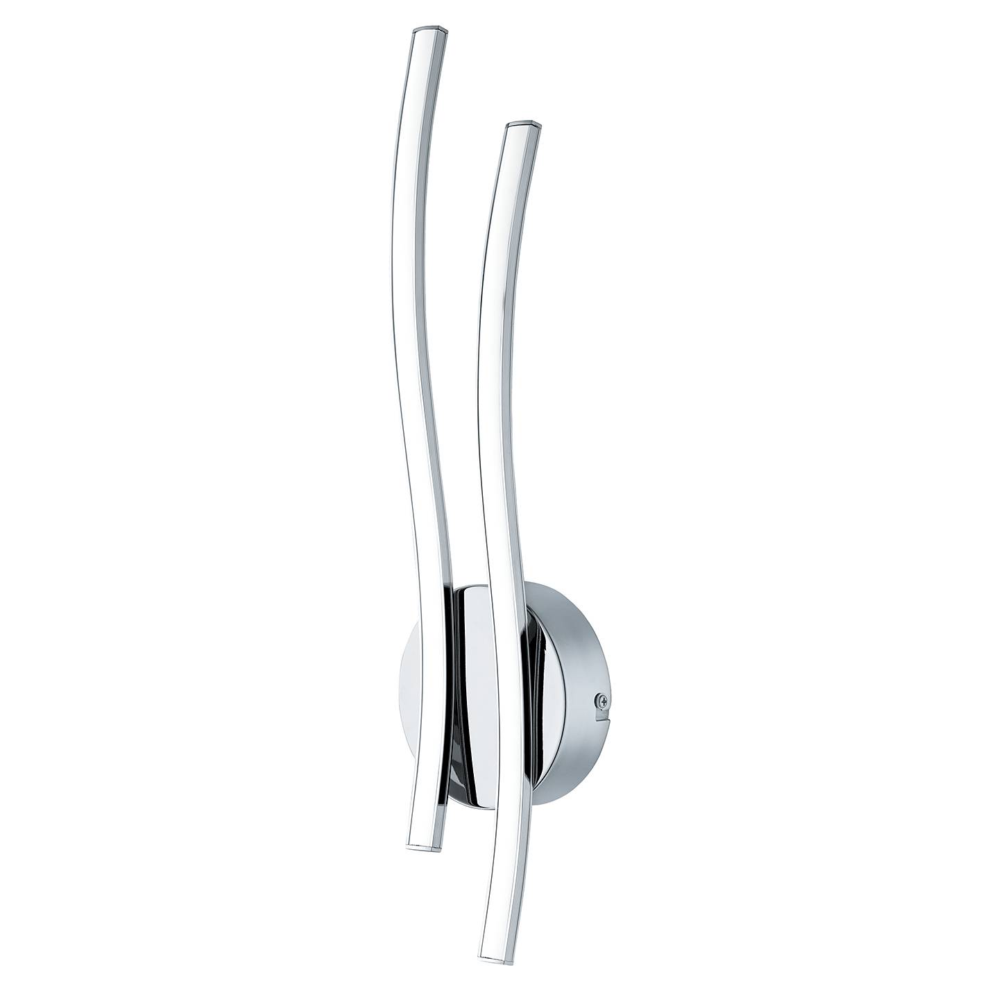 Valmora LED-Wandleuchte Kunststoff Aluminium 2-flammig