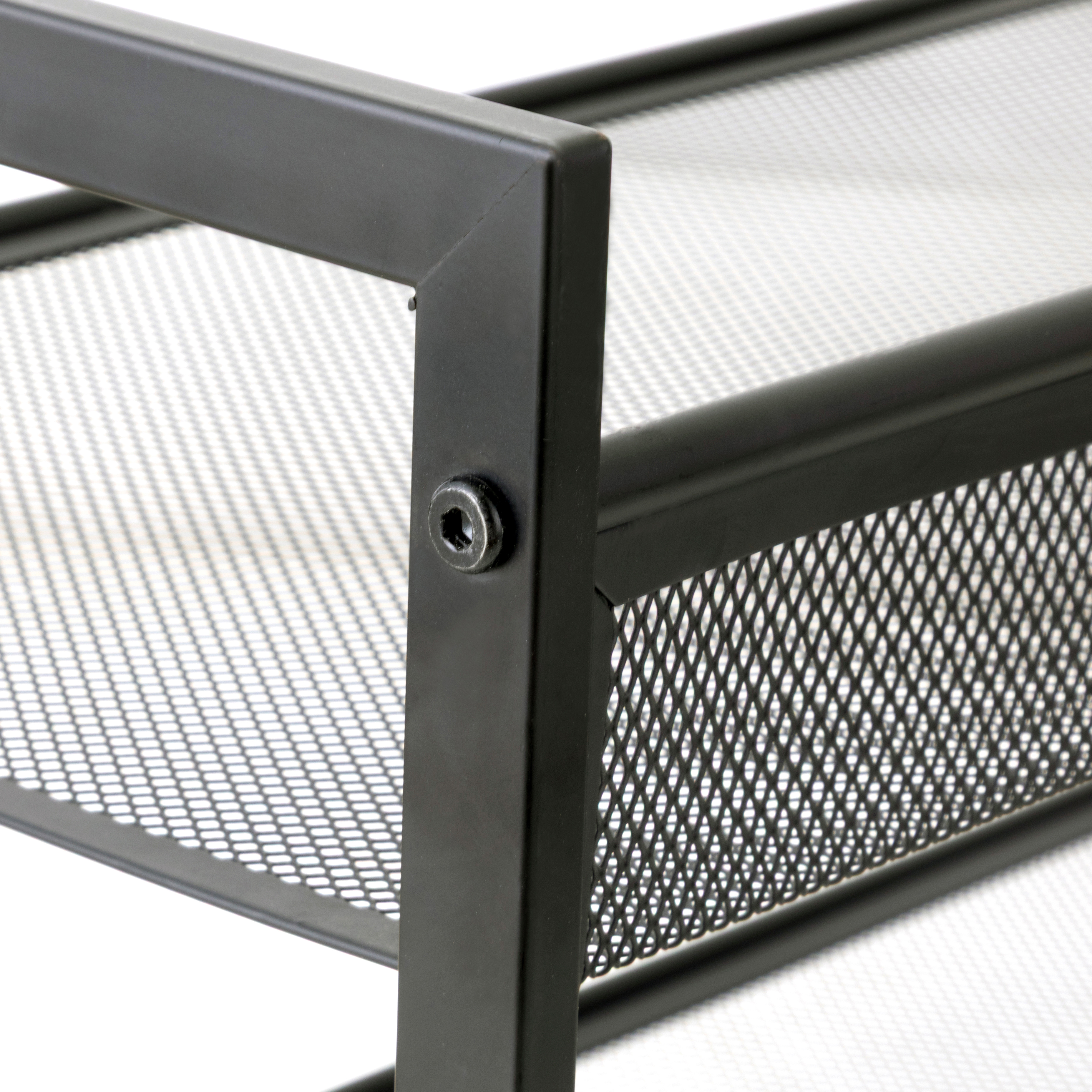 Tecnor Schuhregal Metall Schwarz