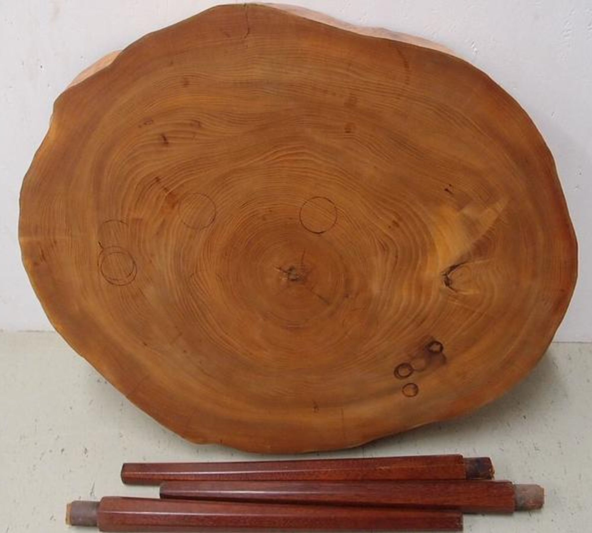 Beistelltisch Holz Braun