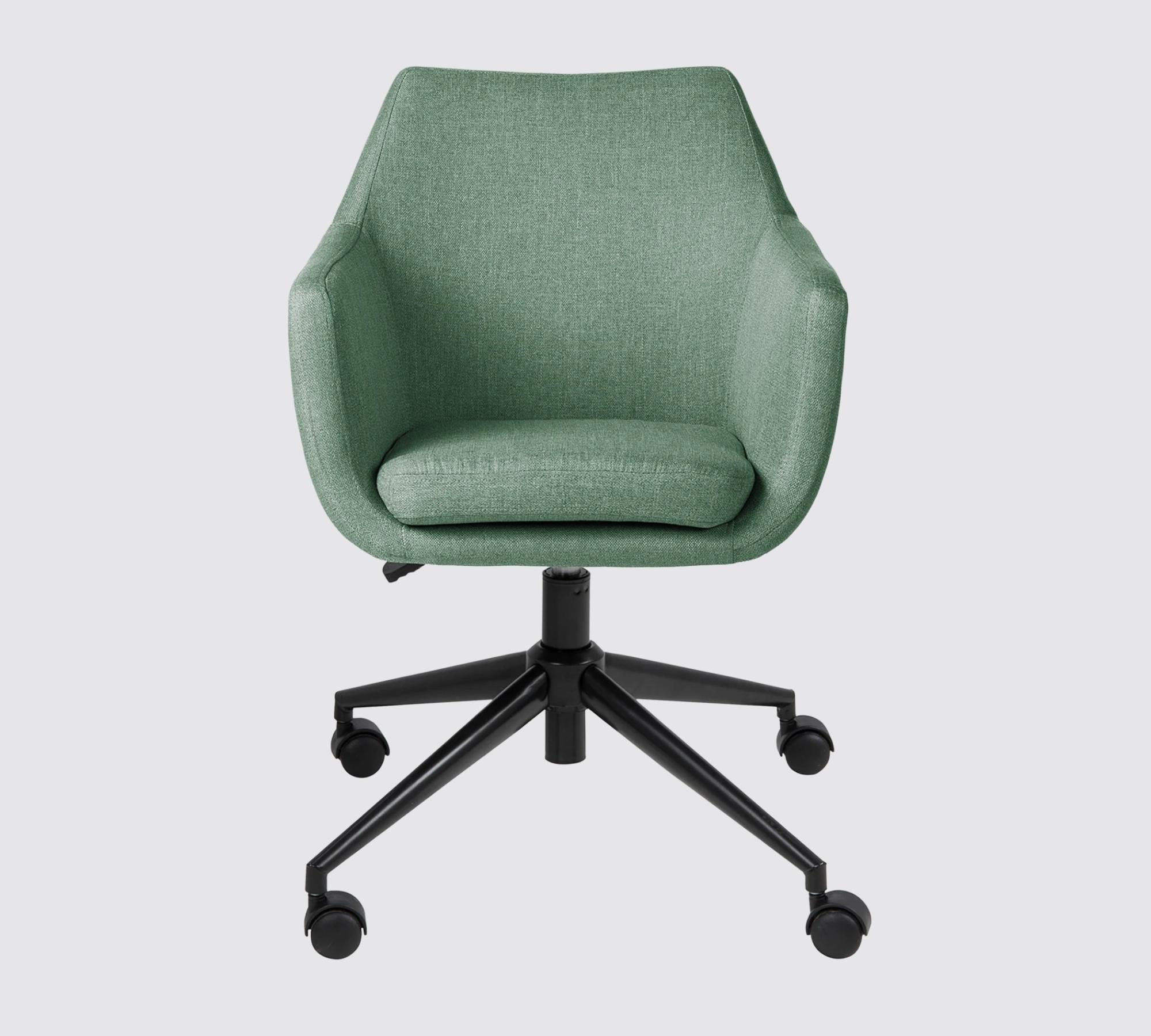 Bürodrehstuhl mit Armlehnen Mintgrau