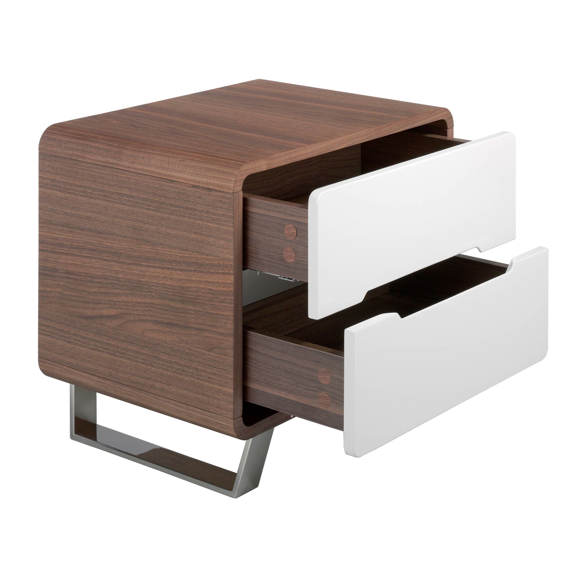Nightstand 7107 Brown White