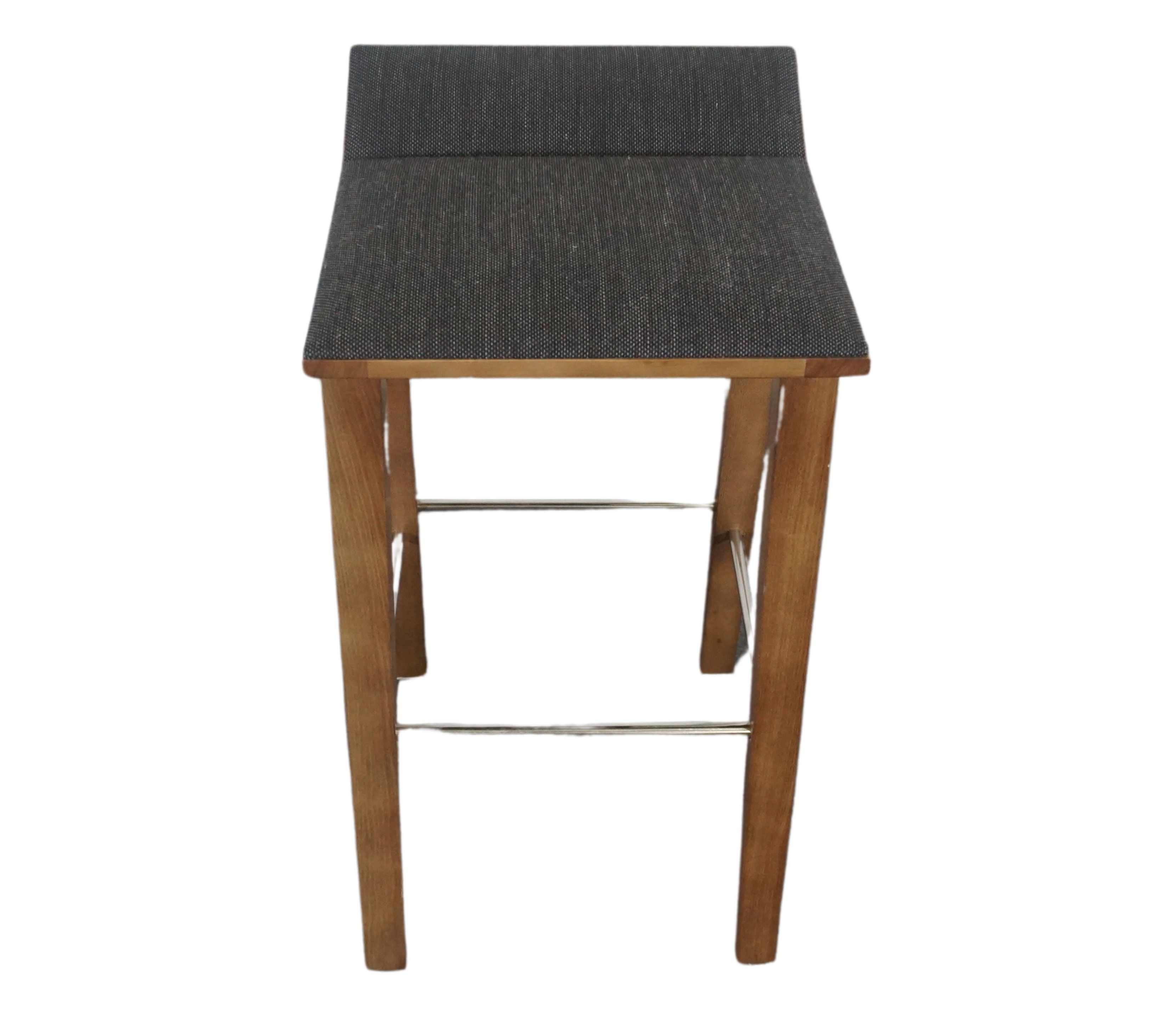 BQ Barhocker Holz Schwarz