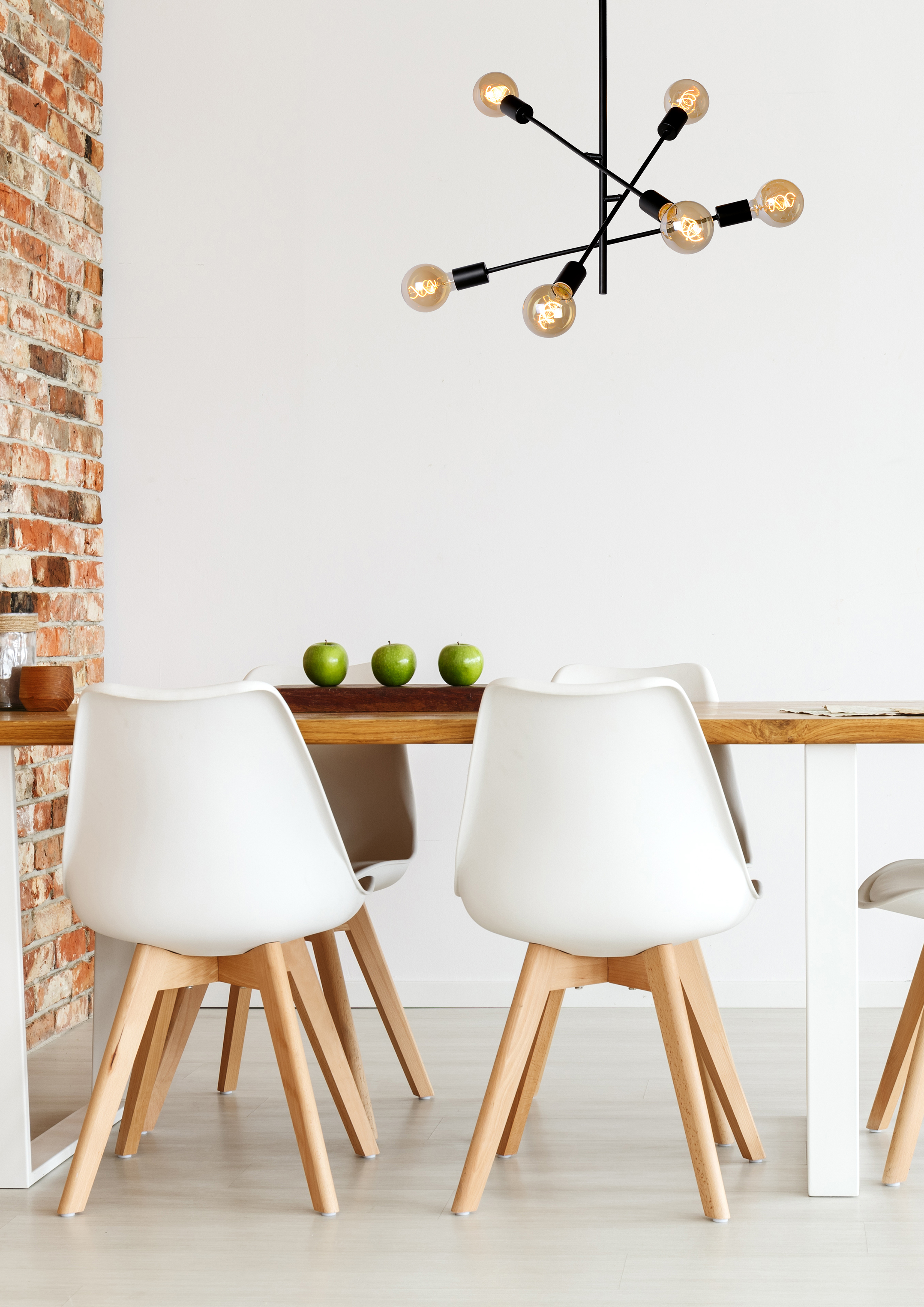  Lester Typ B Deckenleuchte Eisen Schwarz