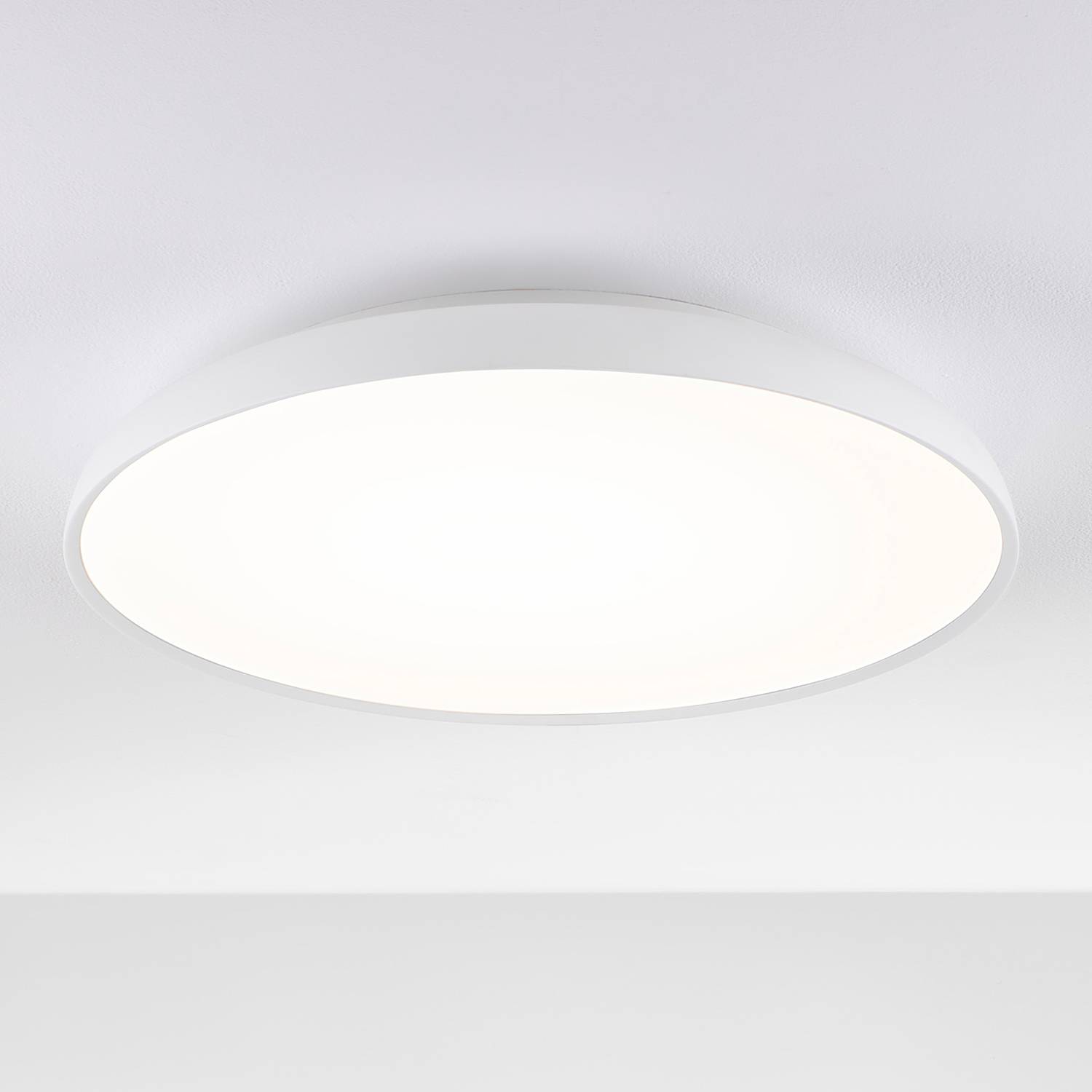 Linus Deckenleuchte Aluminium Weiß 1-flammig