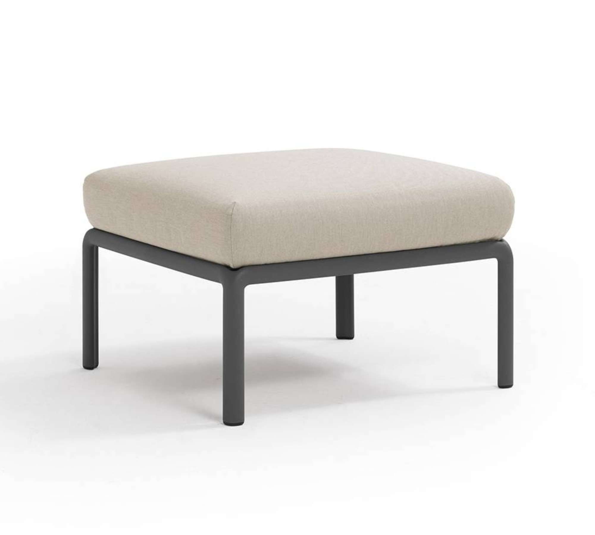 Komodo Outdoor-Pouf Grau