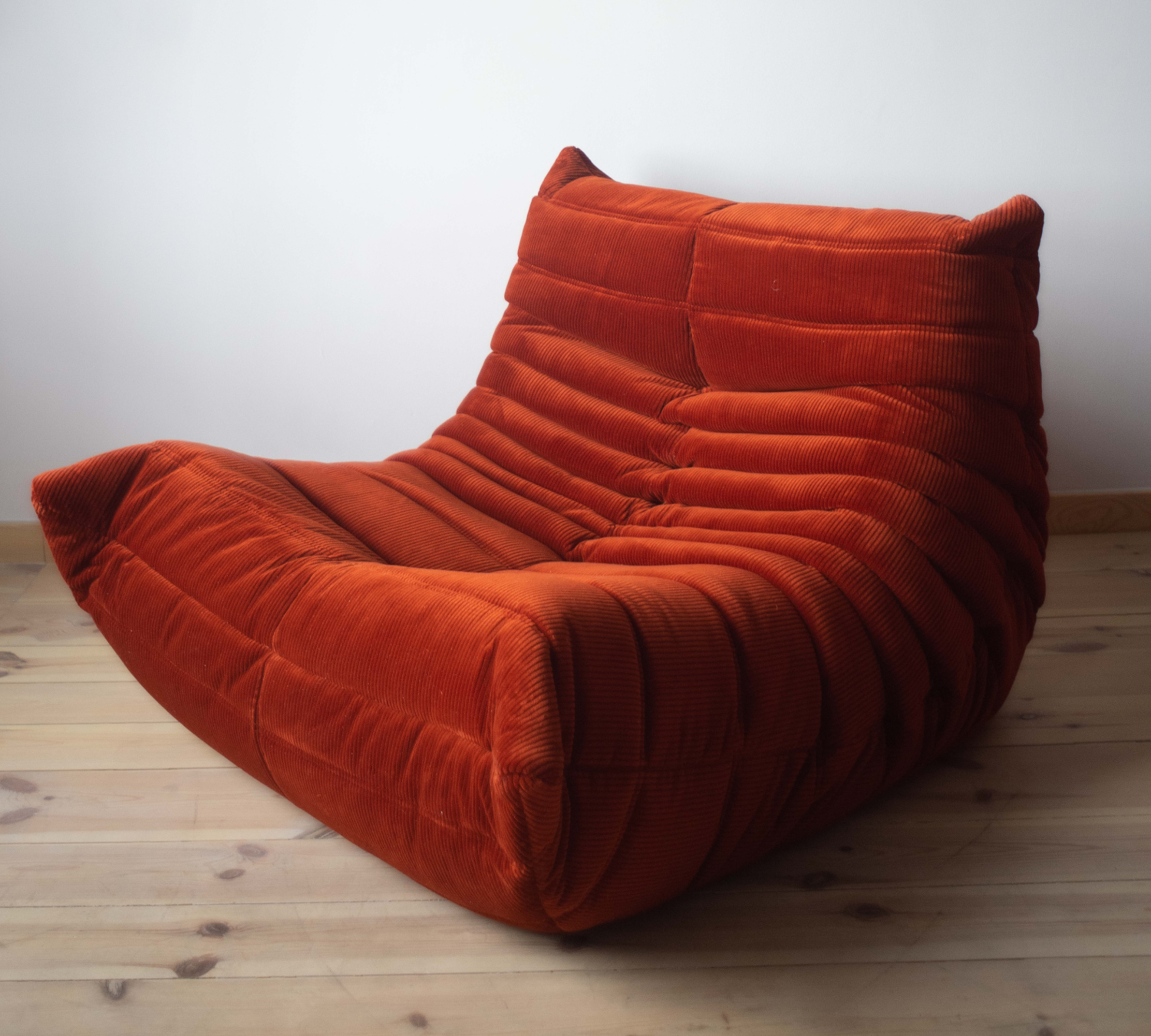 Togo Lounge Set 3-tlg. Cord Orange