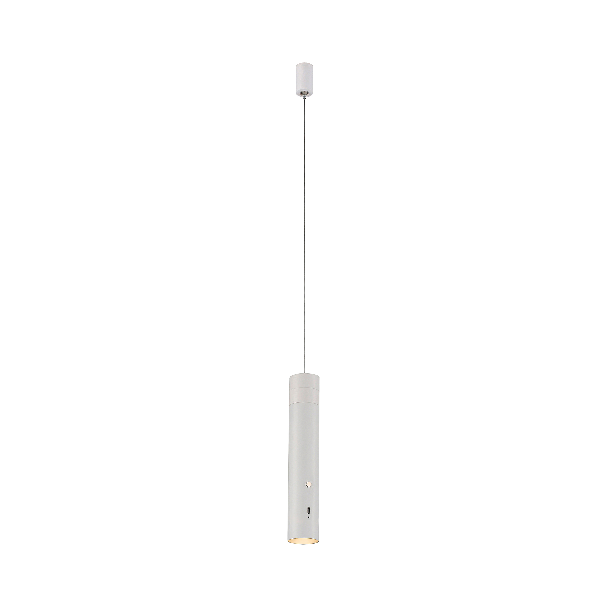 Attach LED pendant luminaire polycarbonate 1-flame