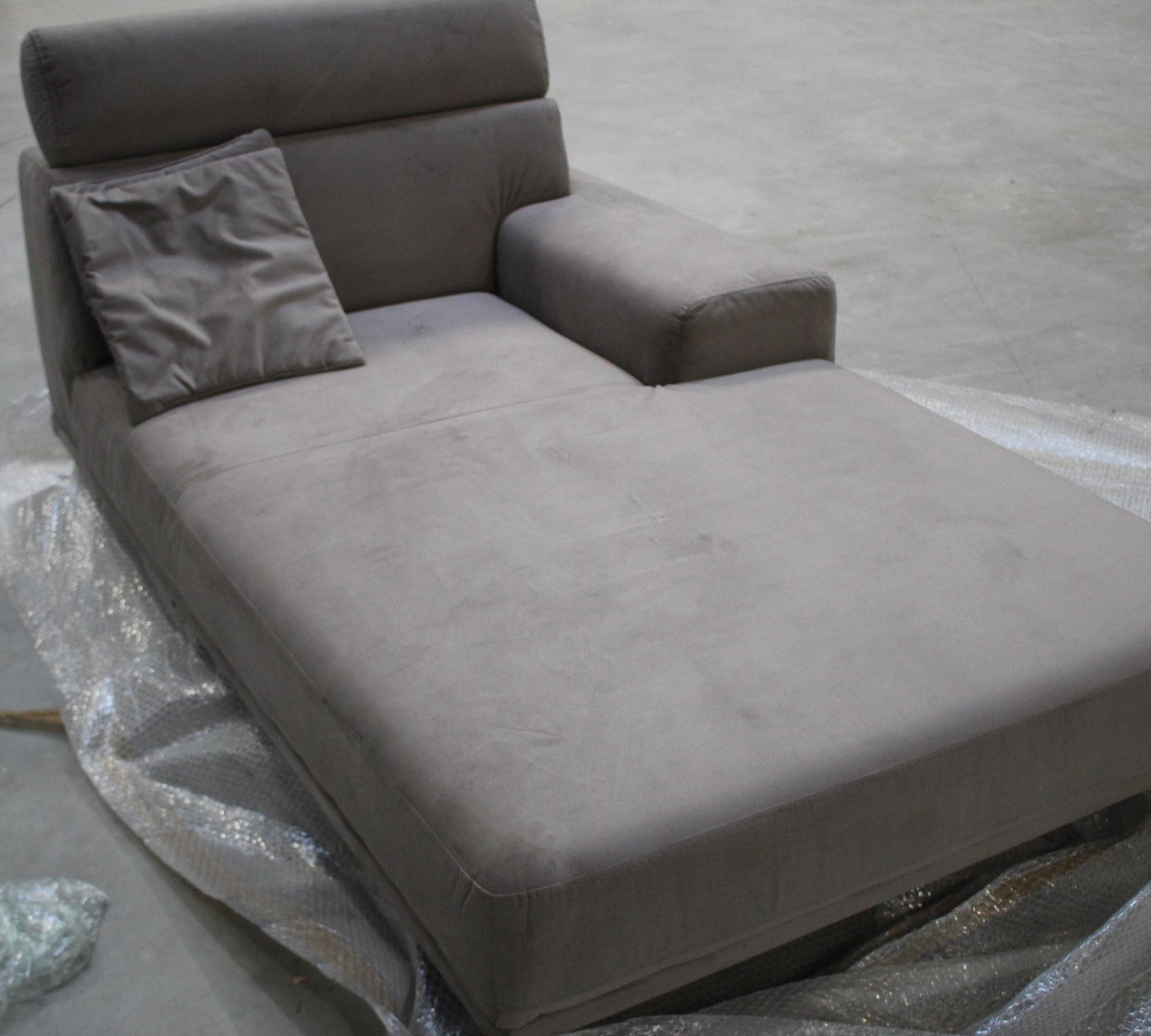 Georgia Sofa Récamiere Rechts Taupe