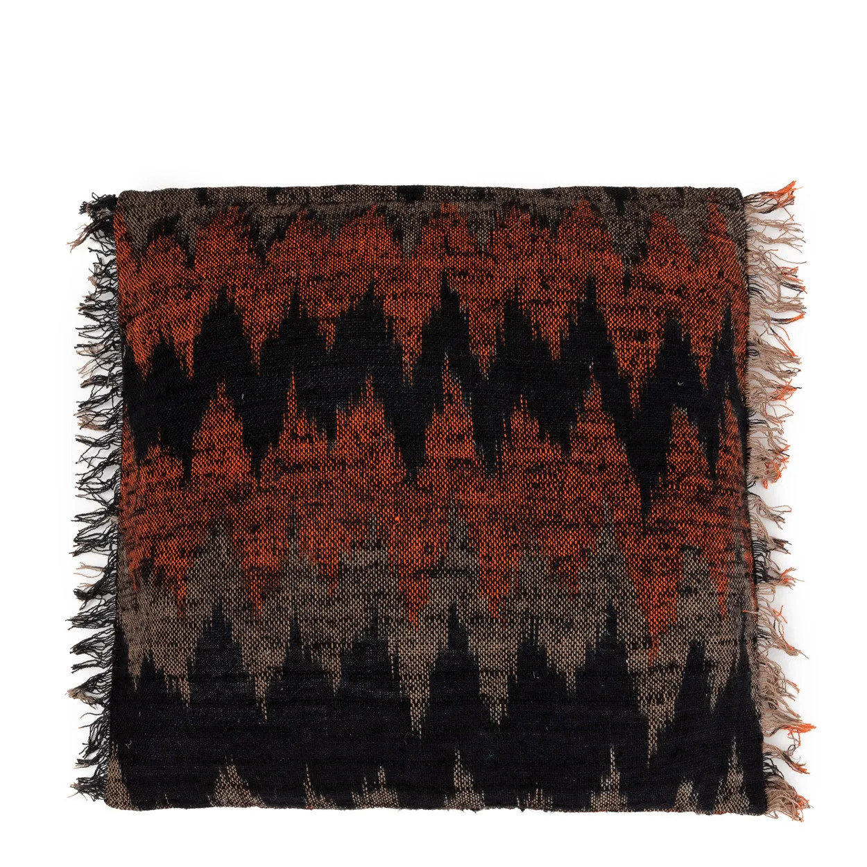 Oh My Gee Kissenbezug Schwarz Orange 60x60cm
