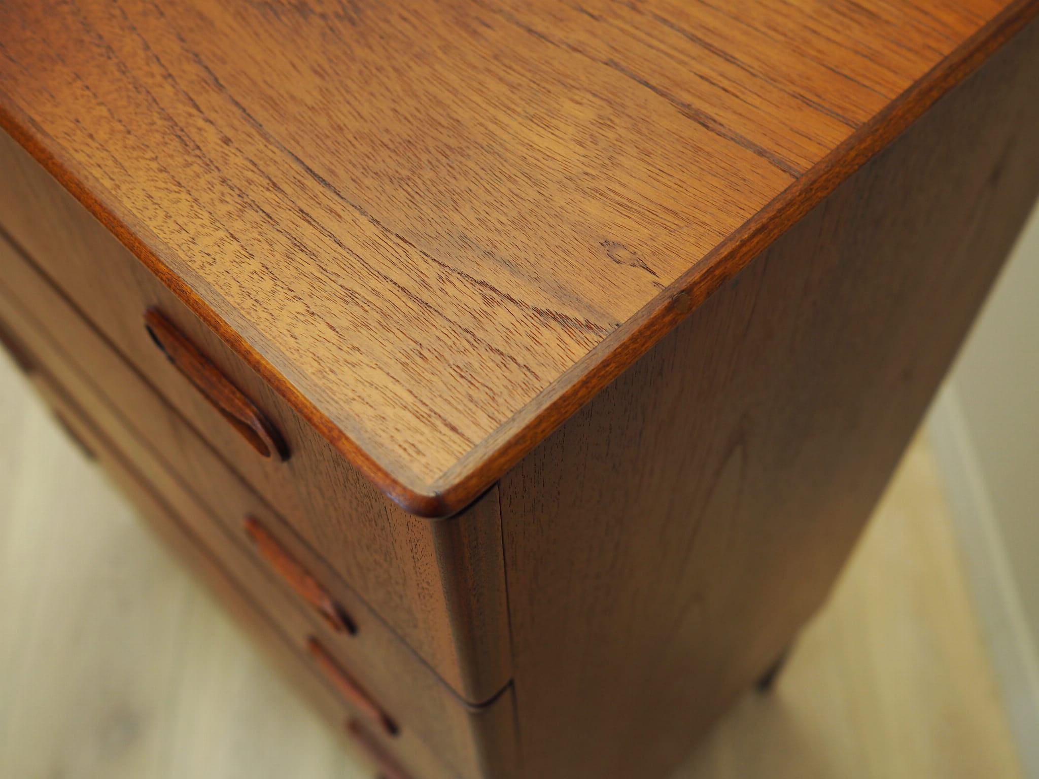 Chest of drawers Teak Brown 1970s