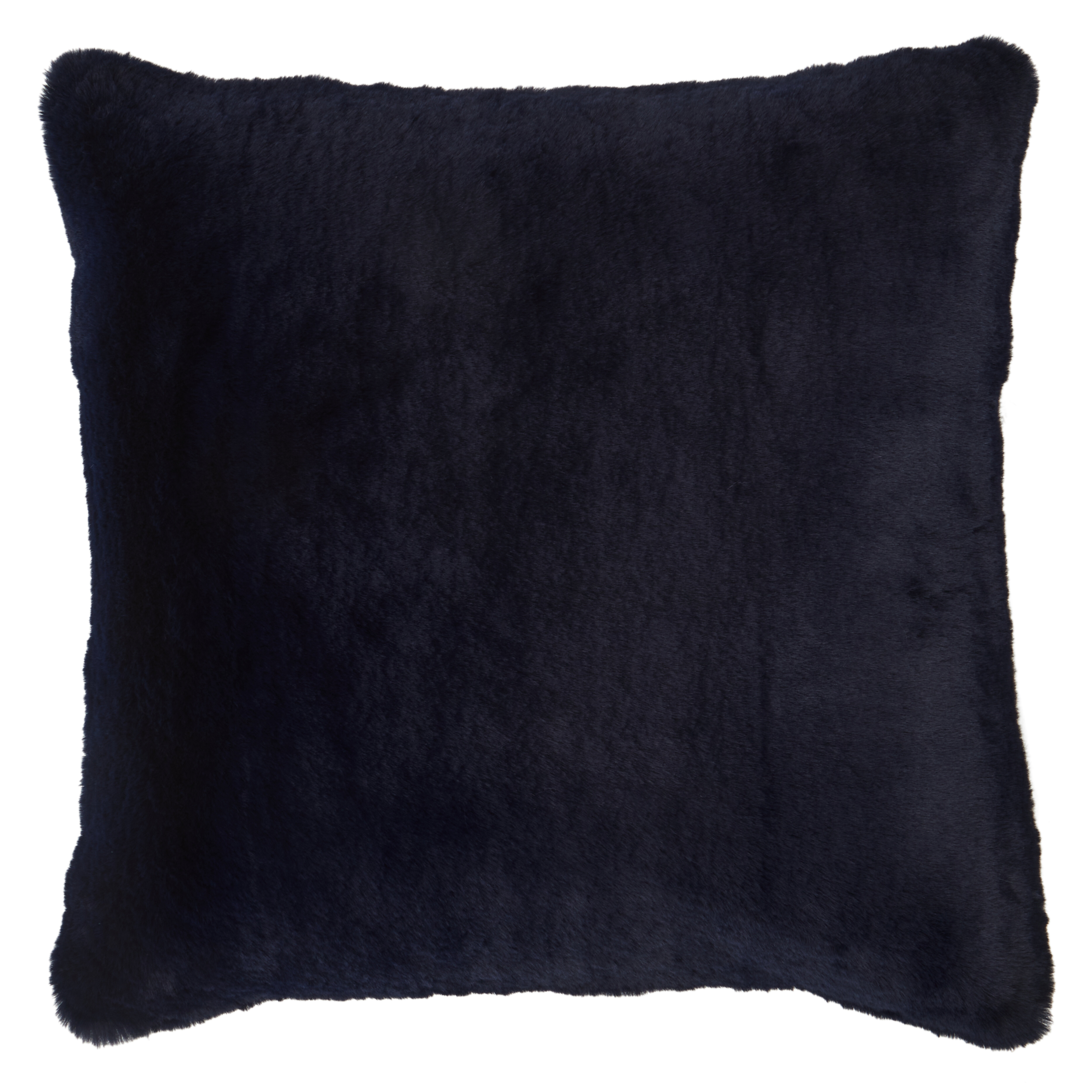 Bosie Lamina Marineblau quadratisches Kissen