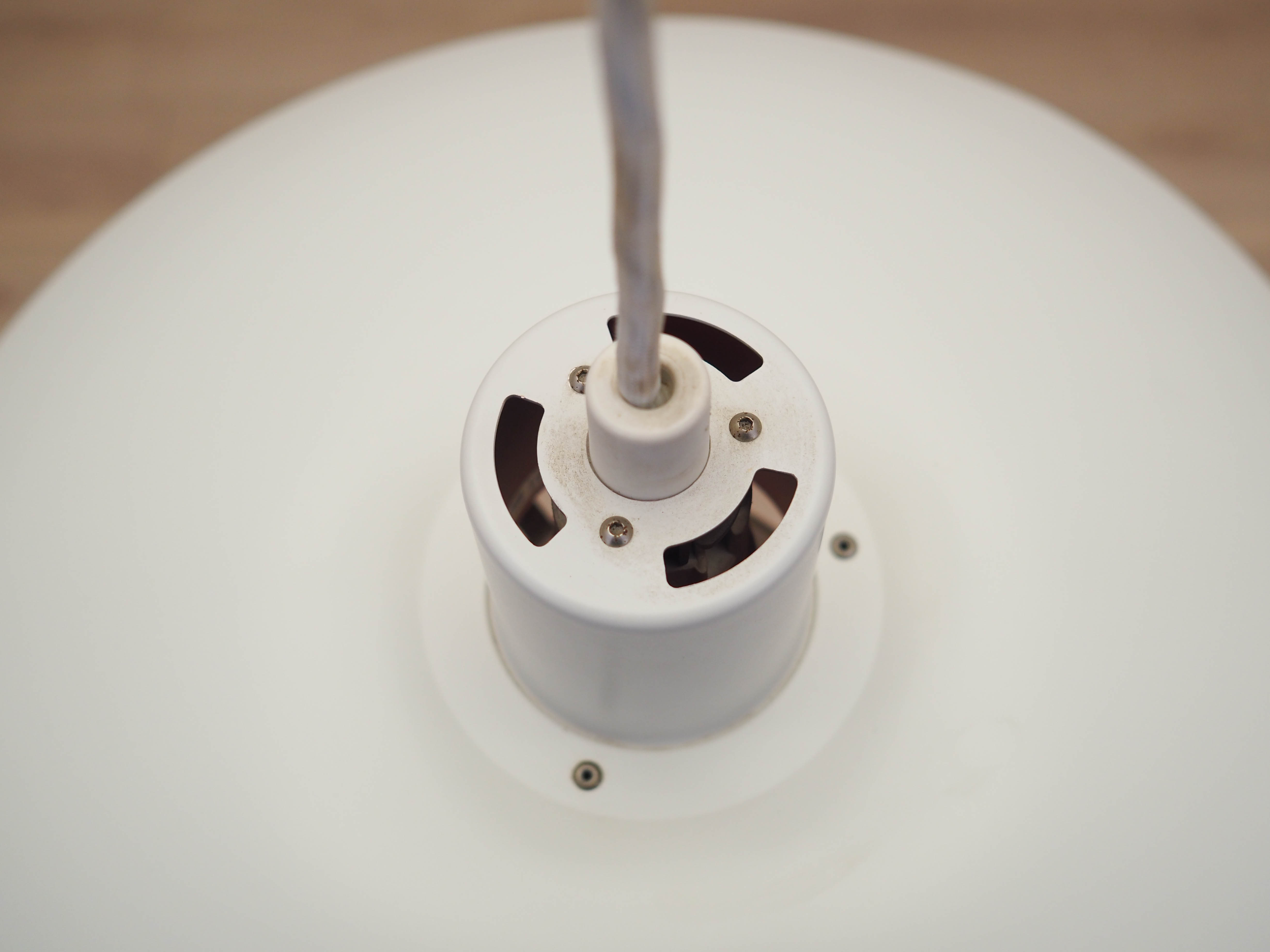 Hängelampe Weiß 1960s