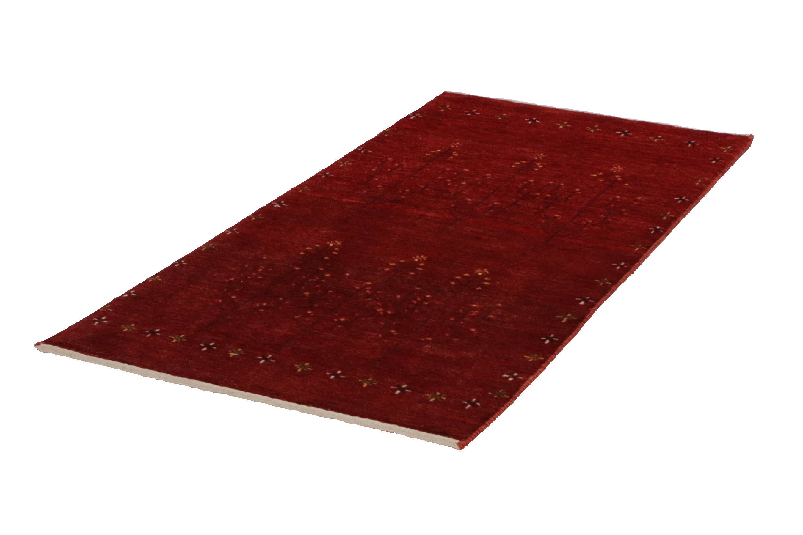 Rizbaf Teppich Rot