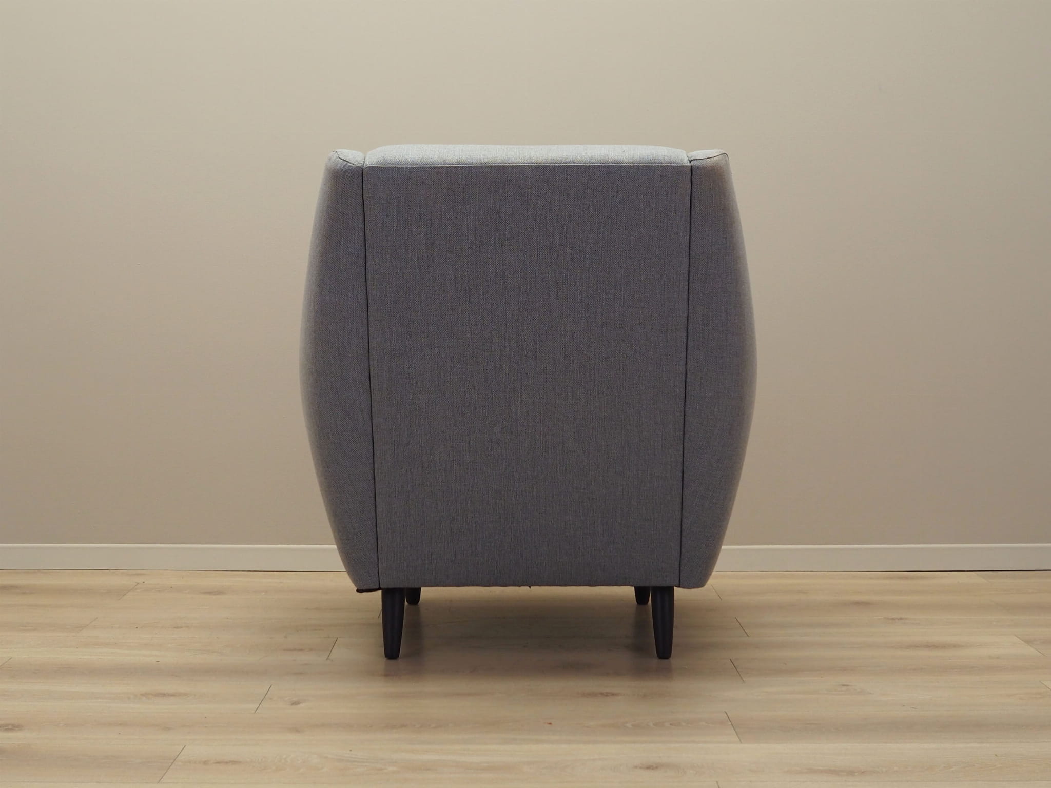 Armchair Textile Wood Grey 1970s