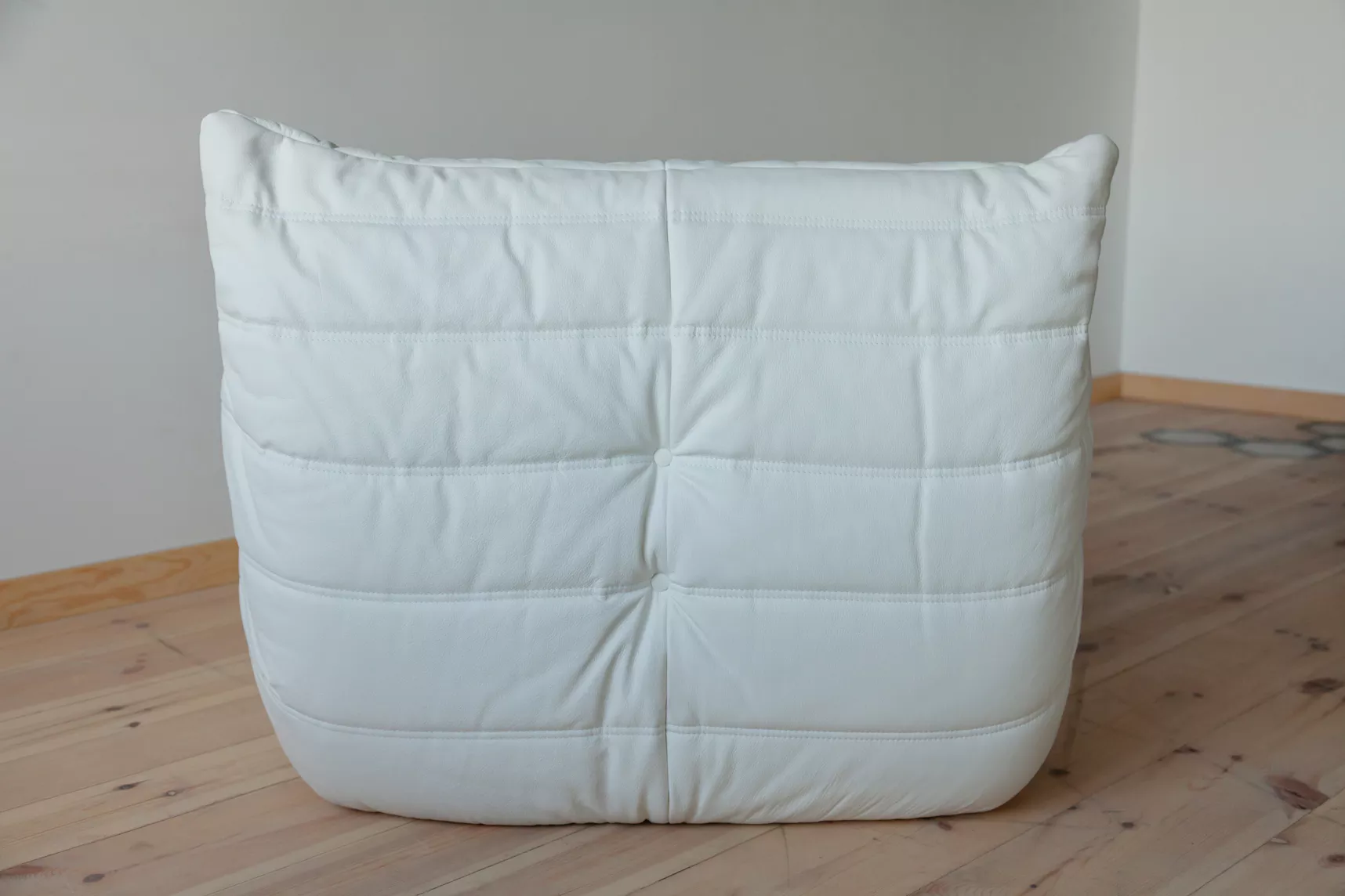 Set Togo Lounge 3 pezzi pelle Madras bianco