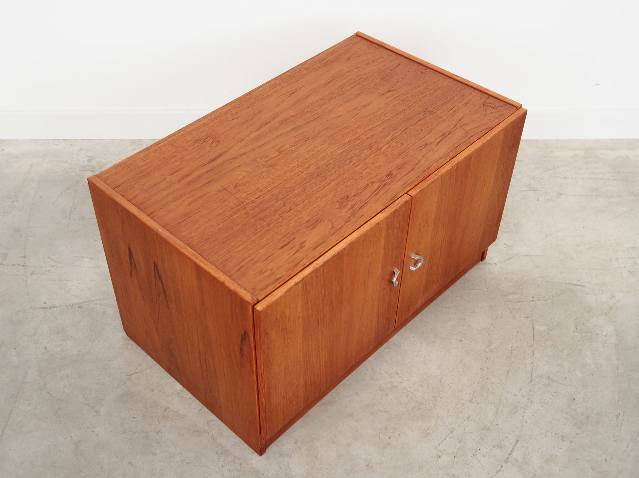 Vintage Schrank Teakholz Braun 1970er Jahre
