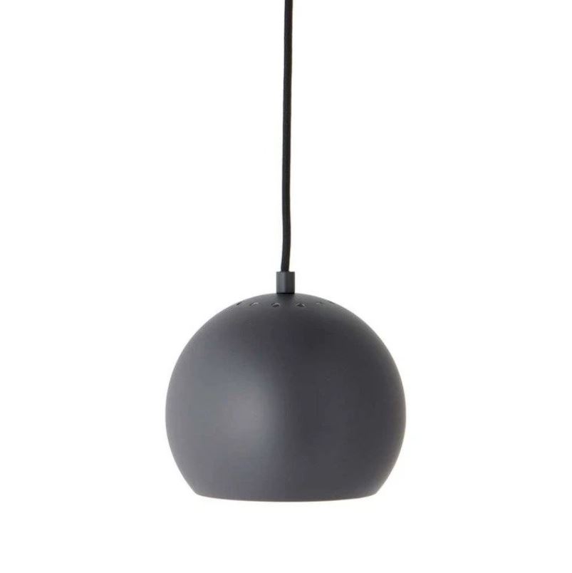 Ball Pendelleuchte Dunkelgrau Ø18cm