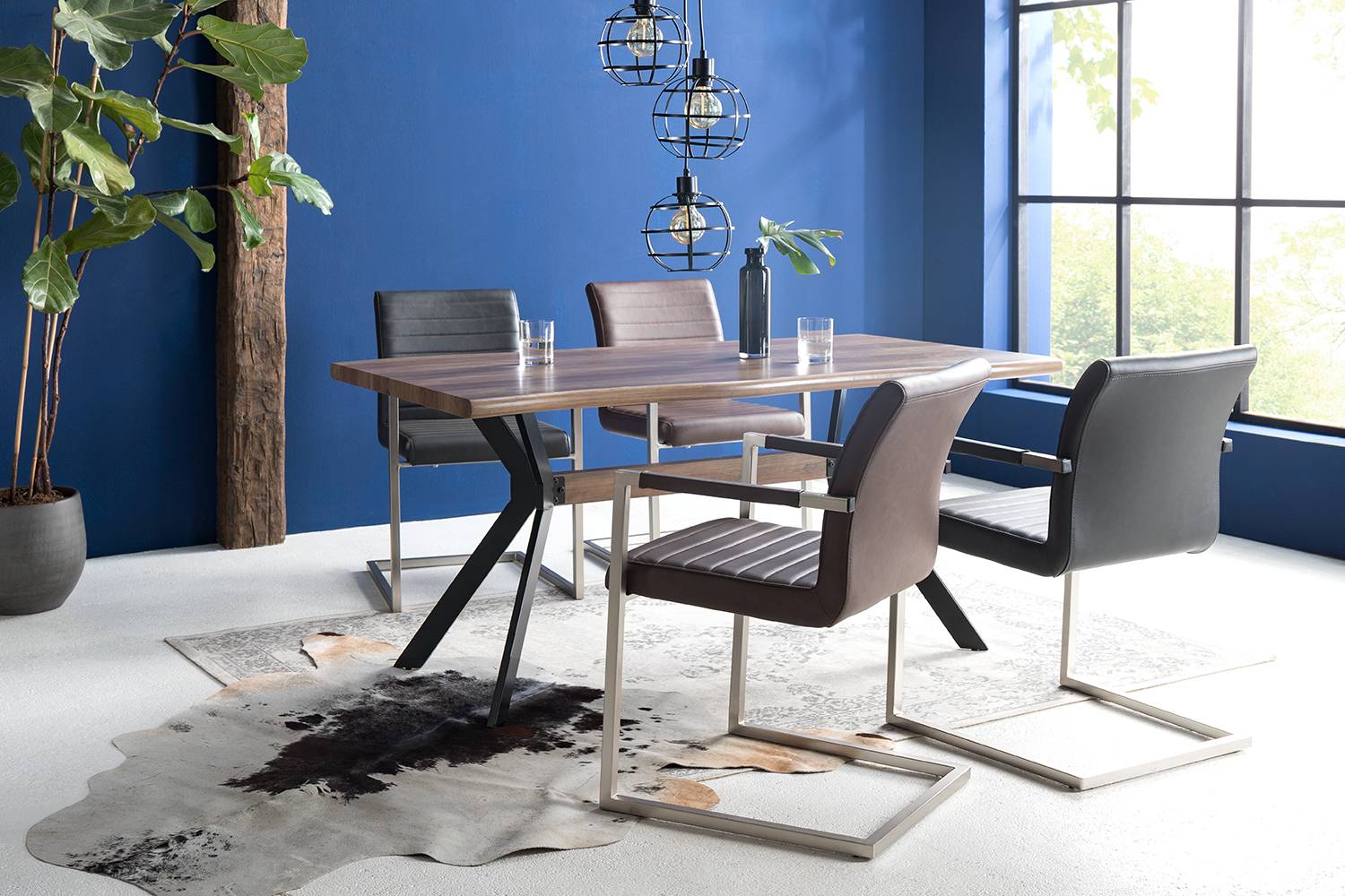 Le Vey II Pendant Lamp Iron 3-light