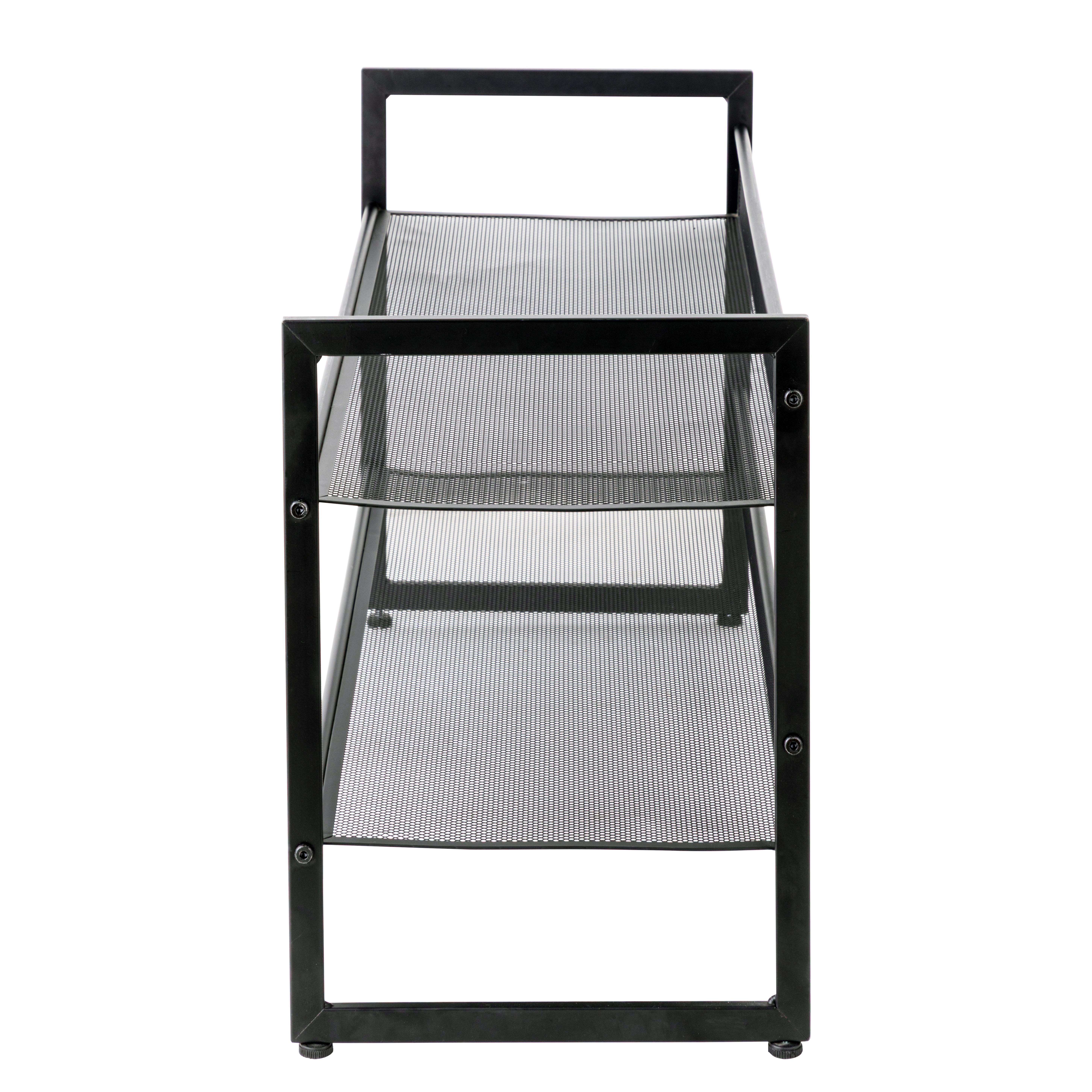 Tecnor Schuhregal Metall Schwarz