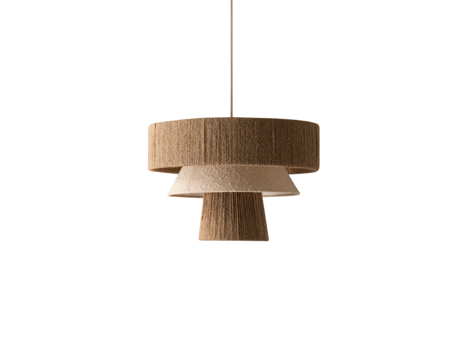Pendant Lamp Desa Beige Brown