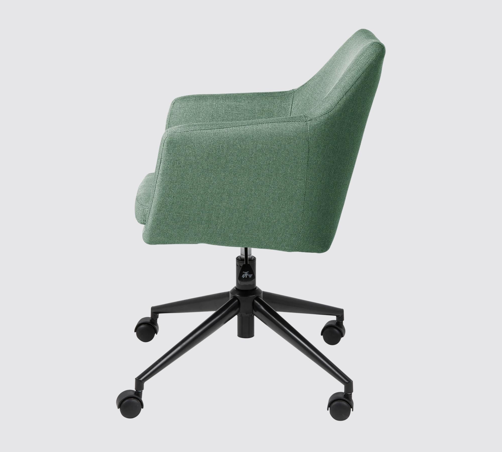 Bürodrehstuhl mit Armlehnen Mintgrau