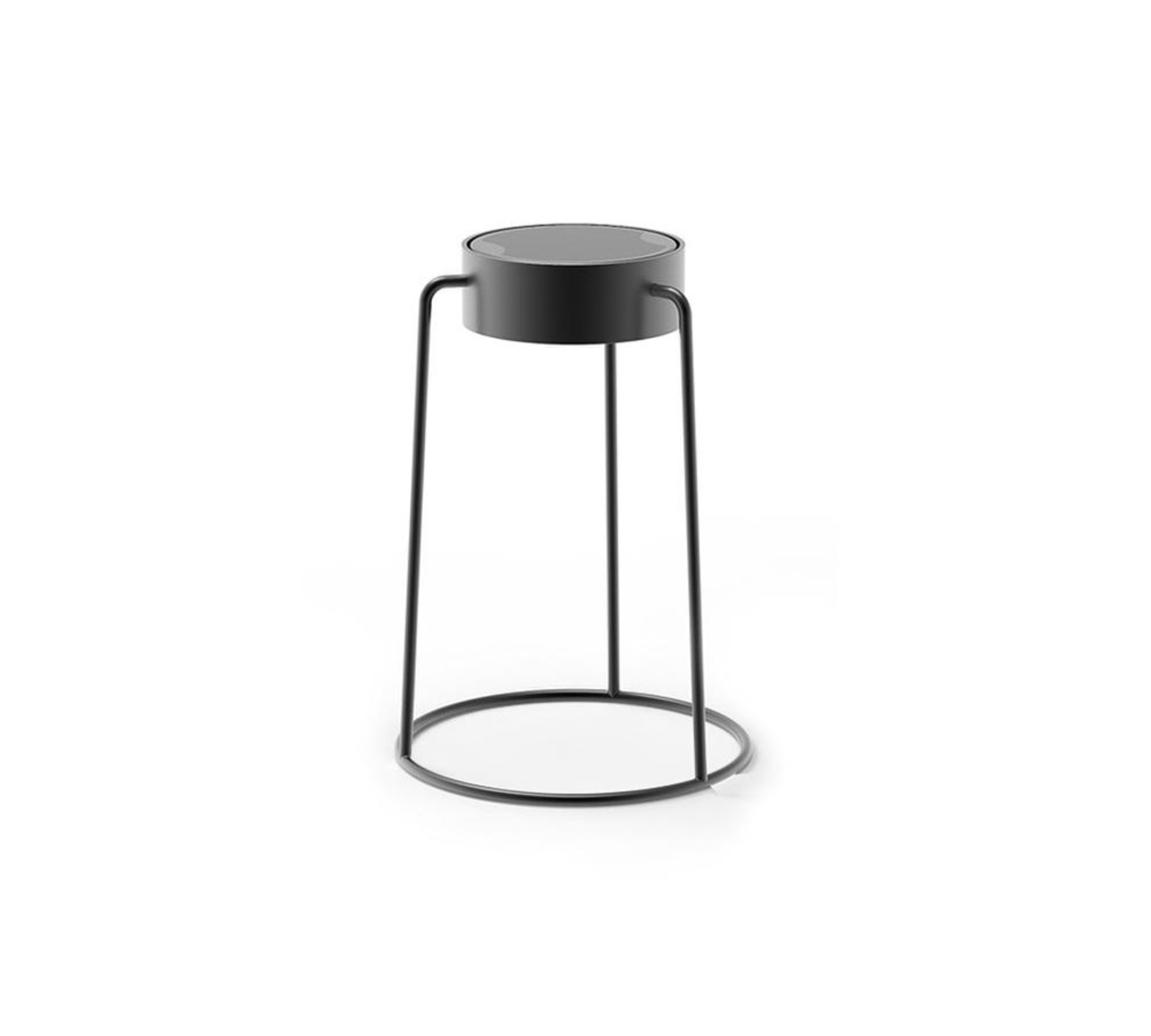 Moon Solar Stehleuchte Mini Aluminium Anthrazit Ø 44cm
