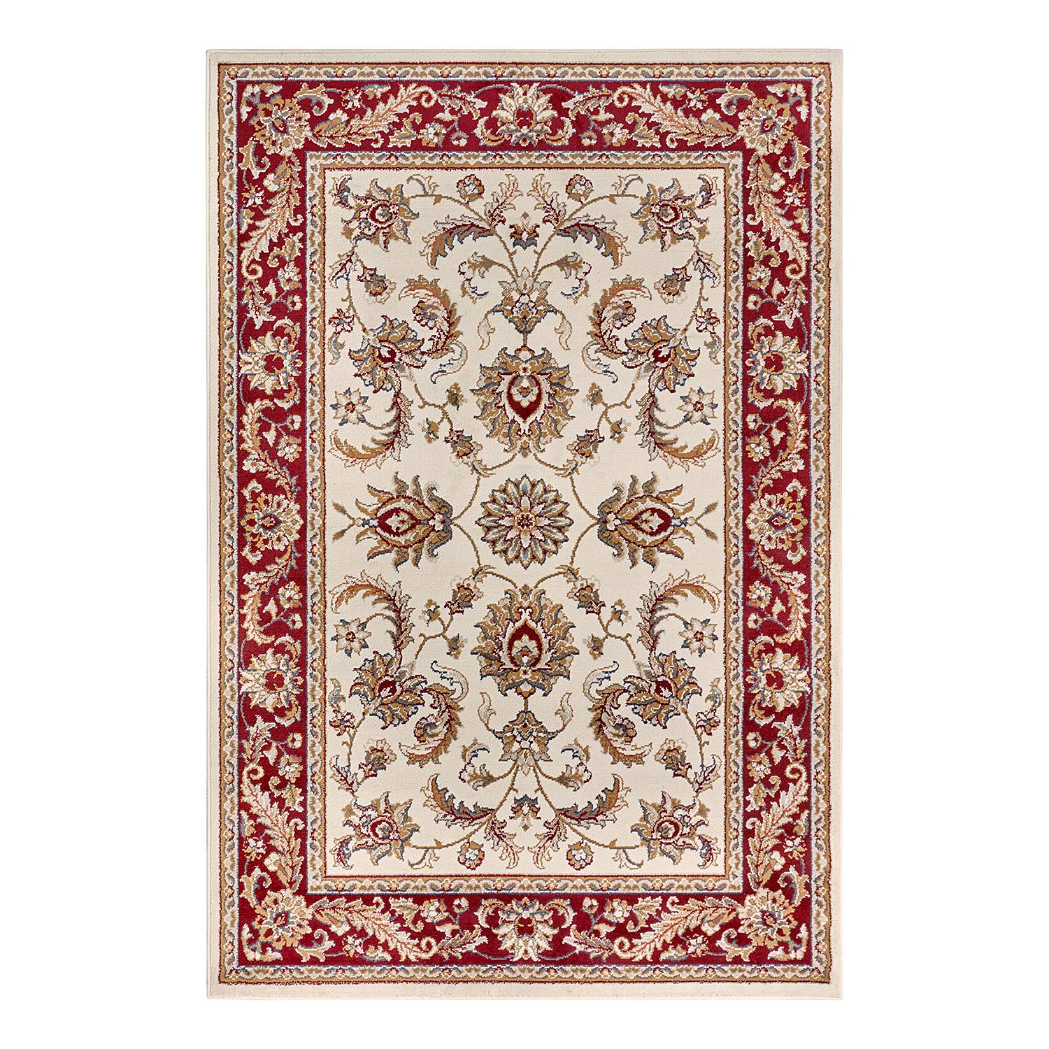Reni Orientteppich Beige Rot 57 x 90 cm
