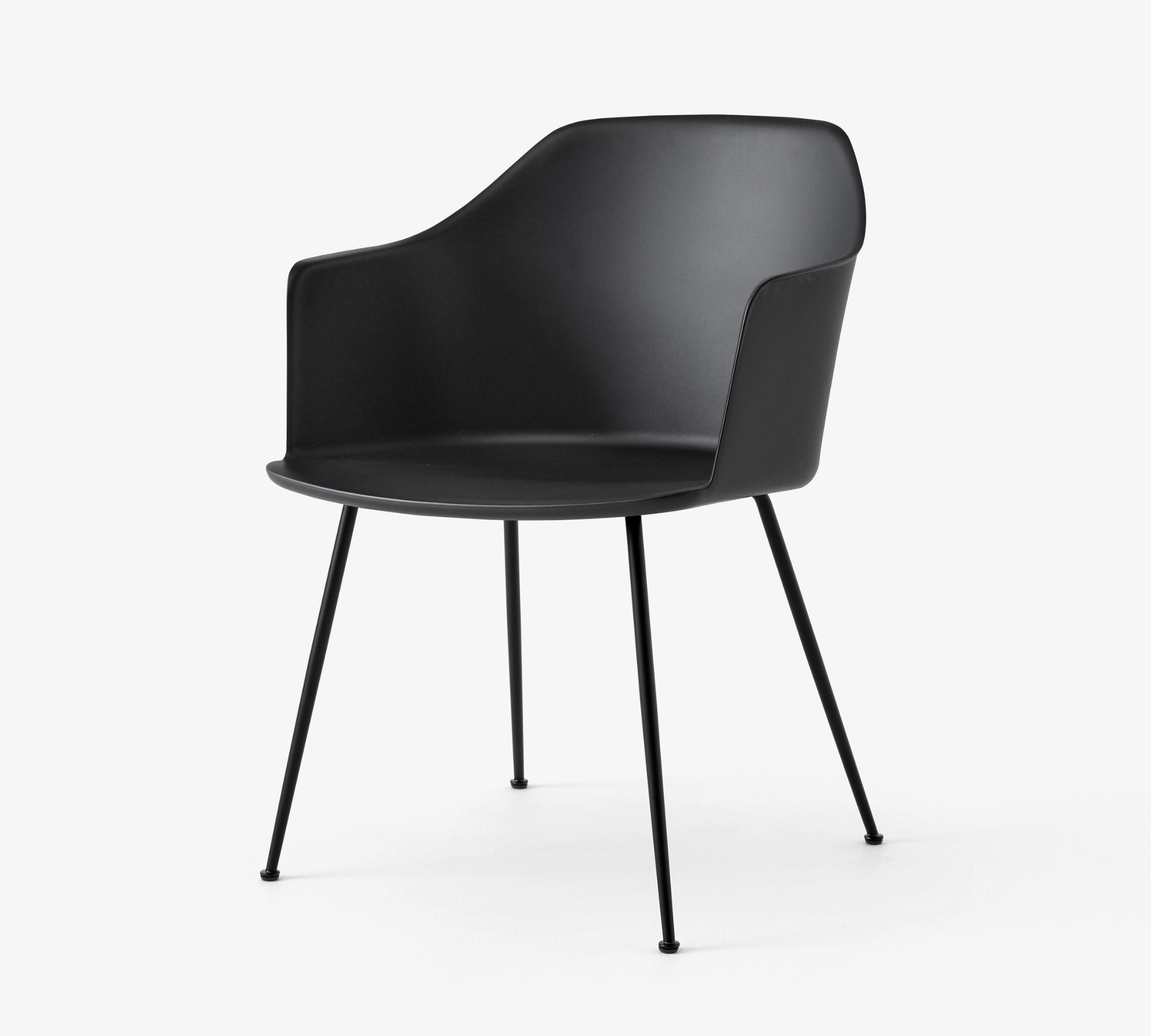 Rely Armchair with Armrests Black