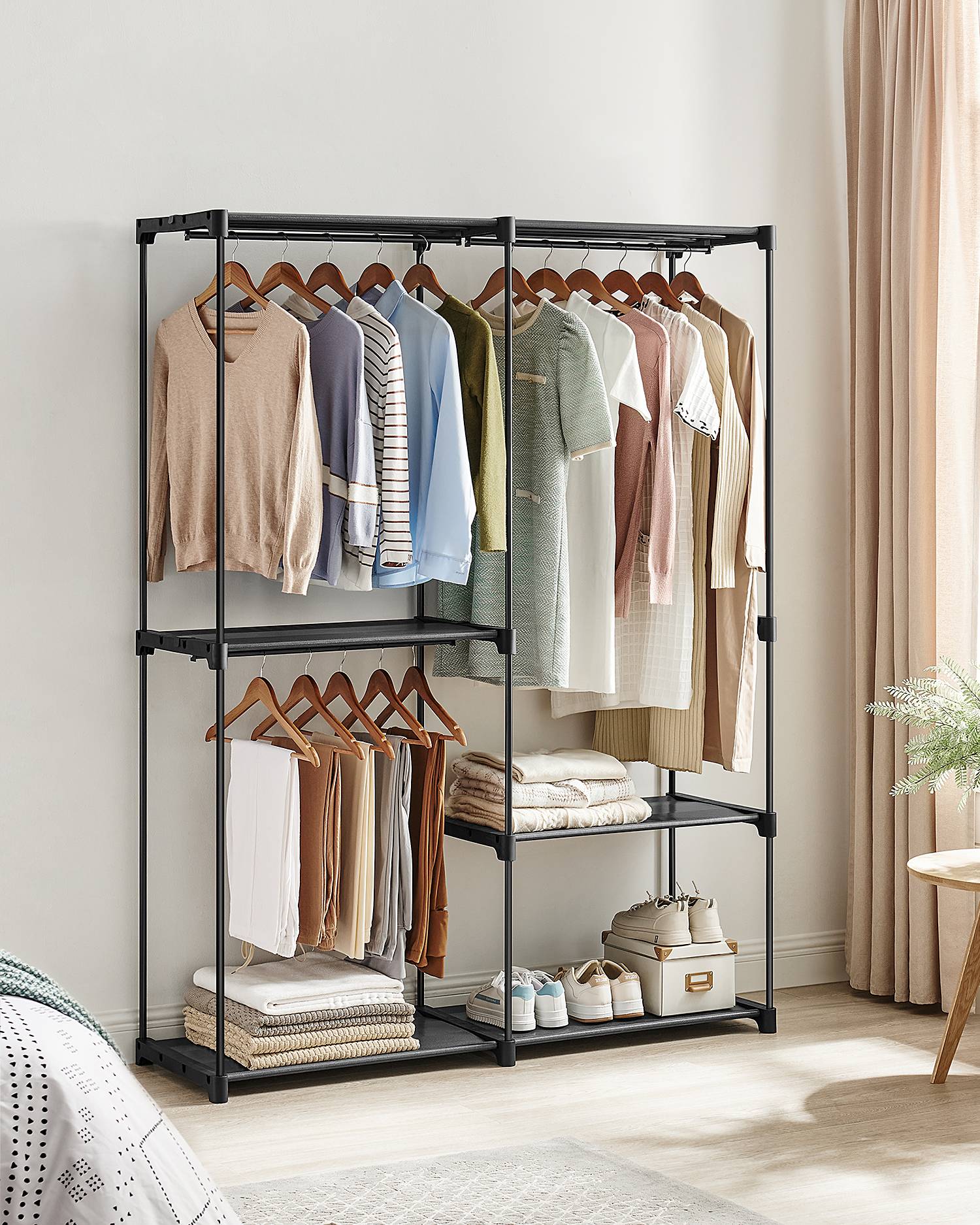Garderobe Bierne Schwarz