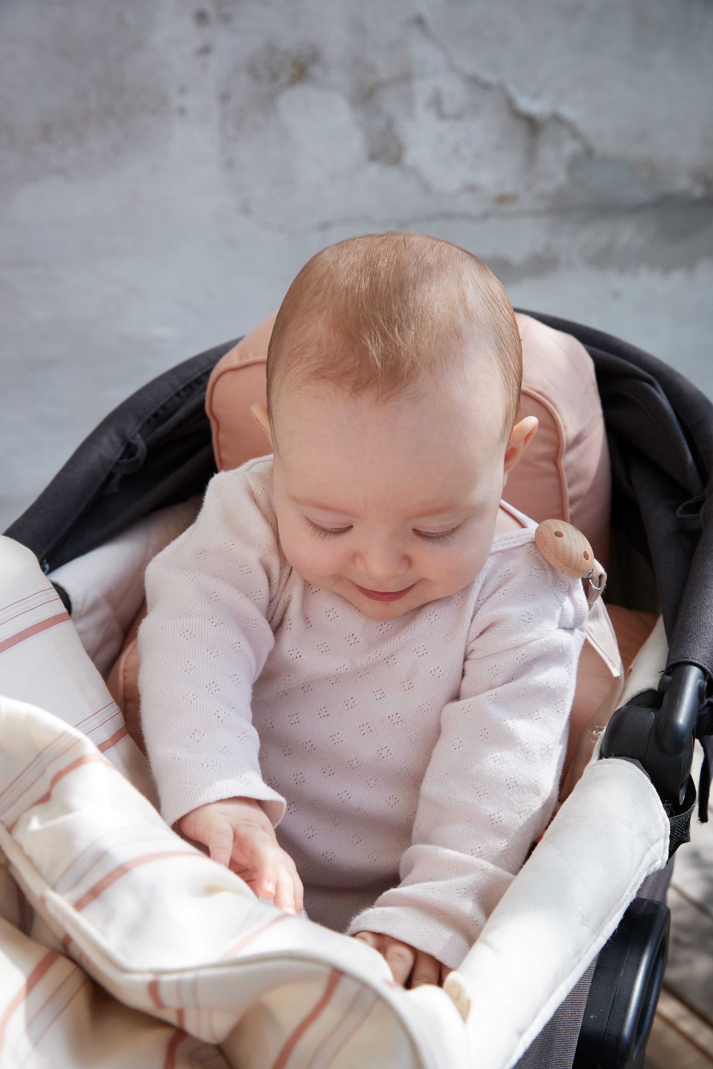 Gry Kinderwagenkissen Baumwolle Melon