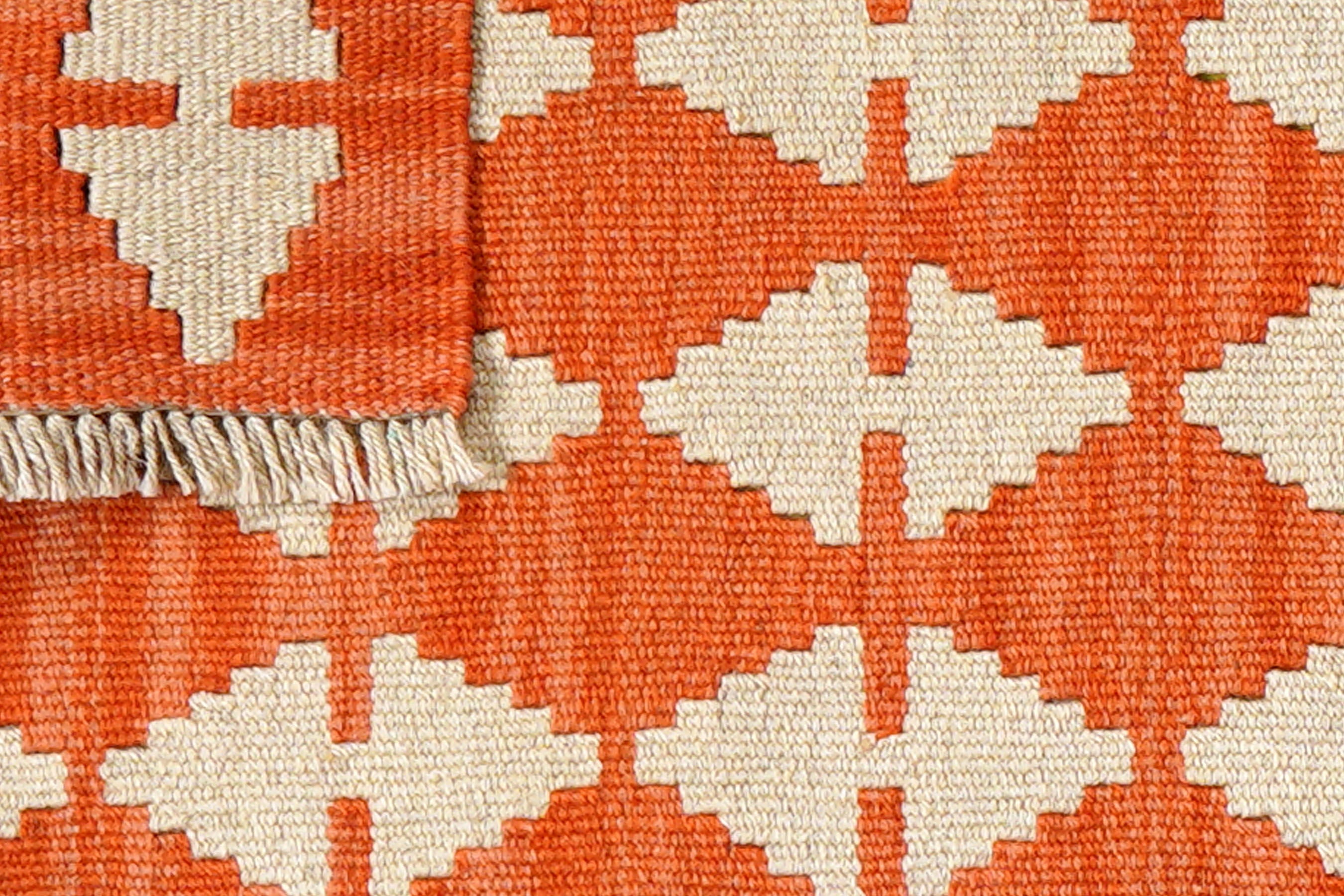 Kilim Gashgai Teppich Orange