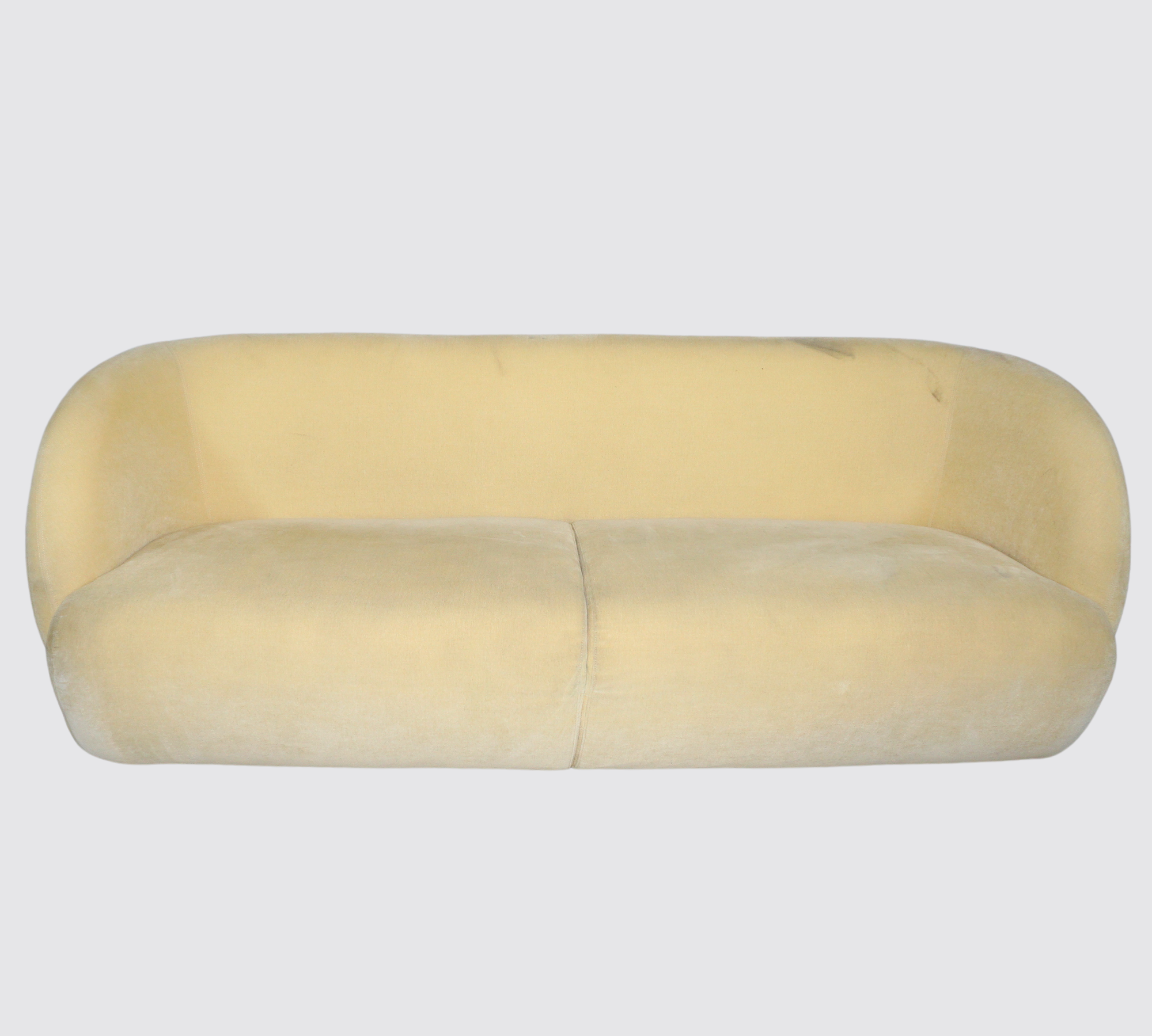 Design-Award-Winning Paula Sofa 3-Sitzer Moss Sun