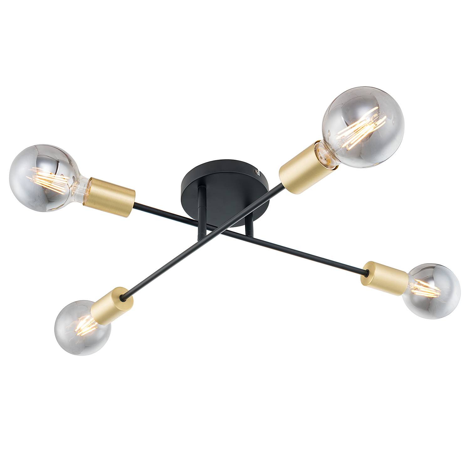 Crieff Ceiling Lamp Iron 4-light