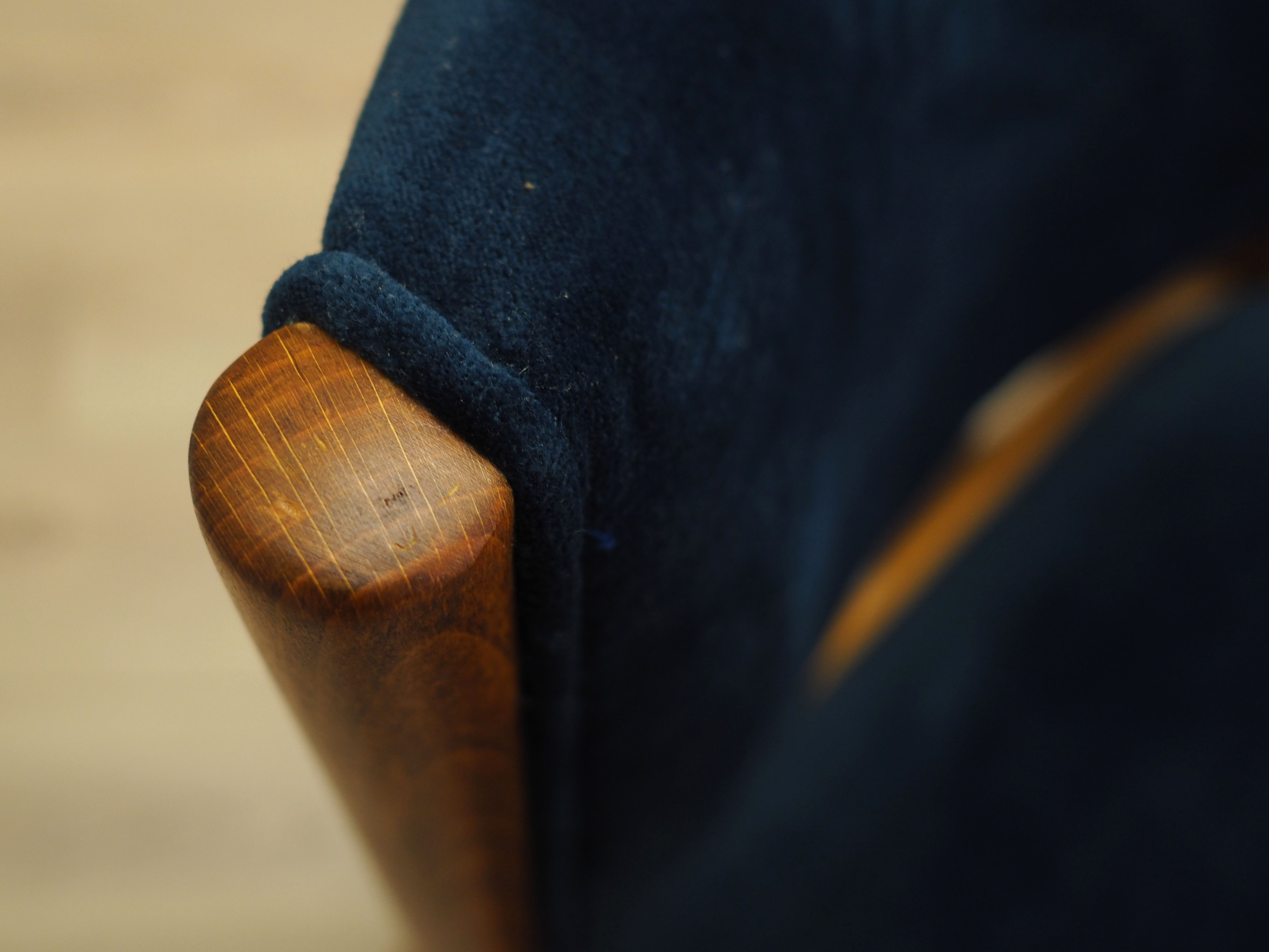 4x Dining chair Beech wood 1950s