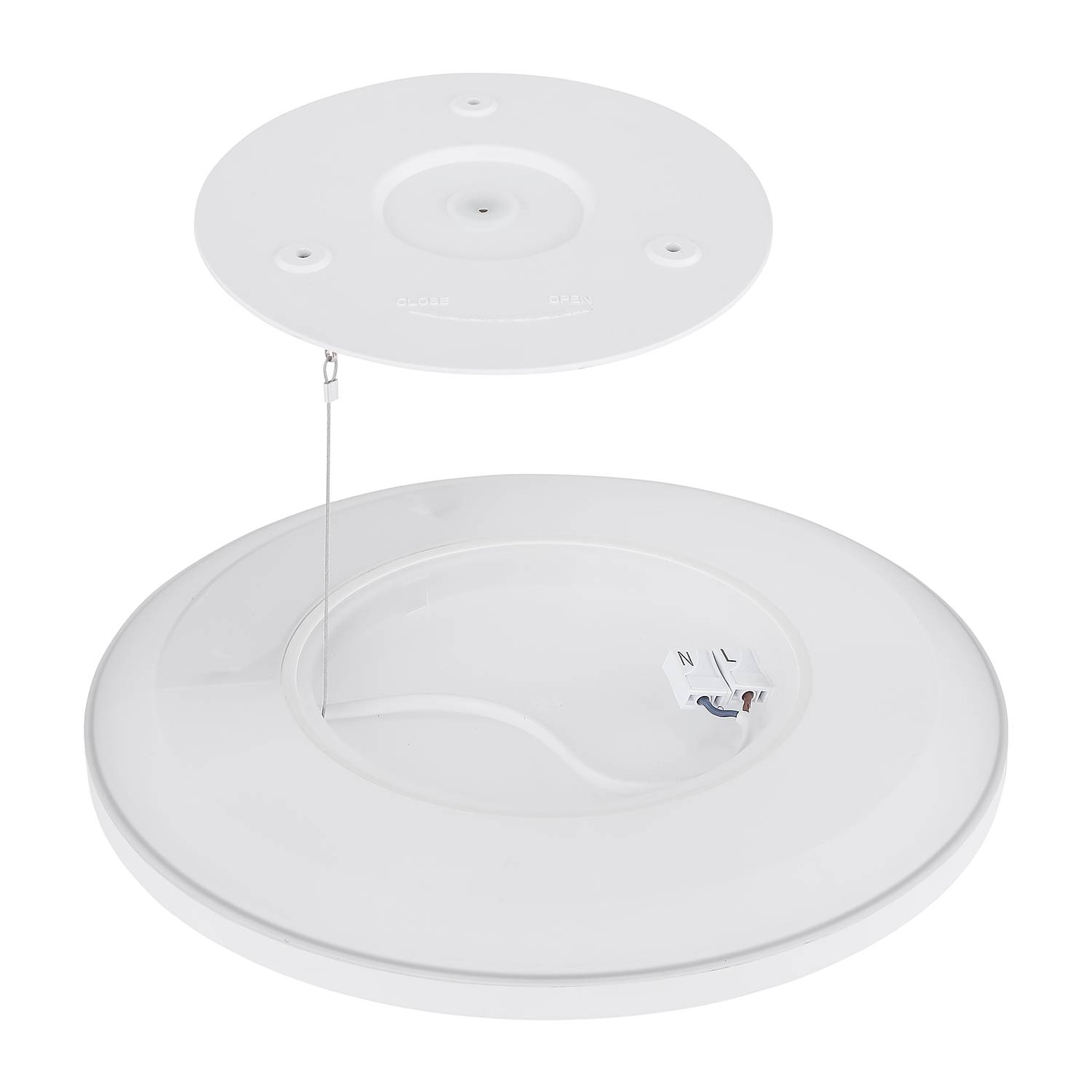 LED-Deckenleuchte Sapana IV Weiß