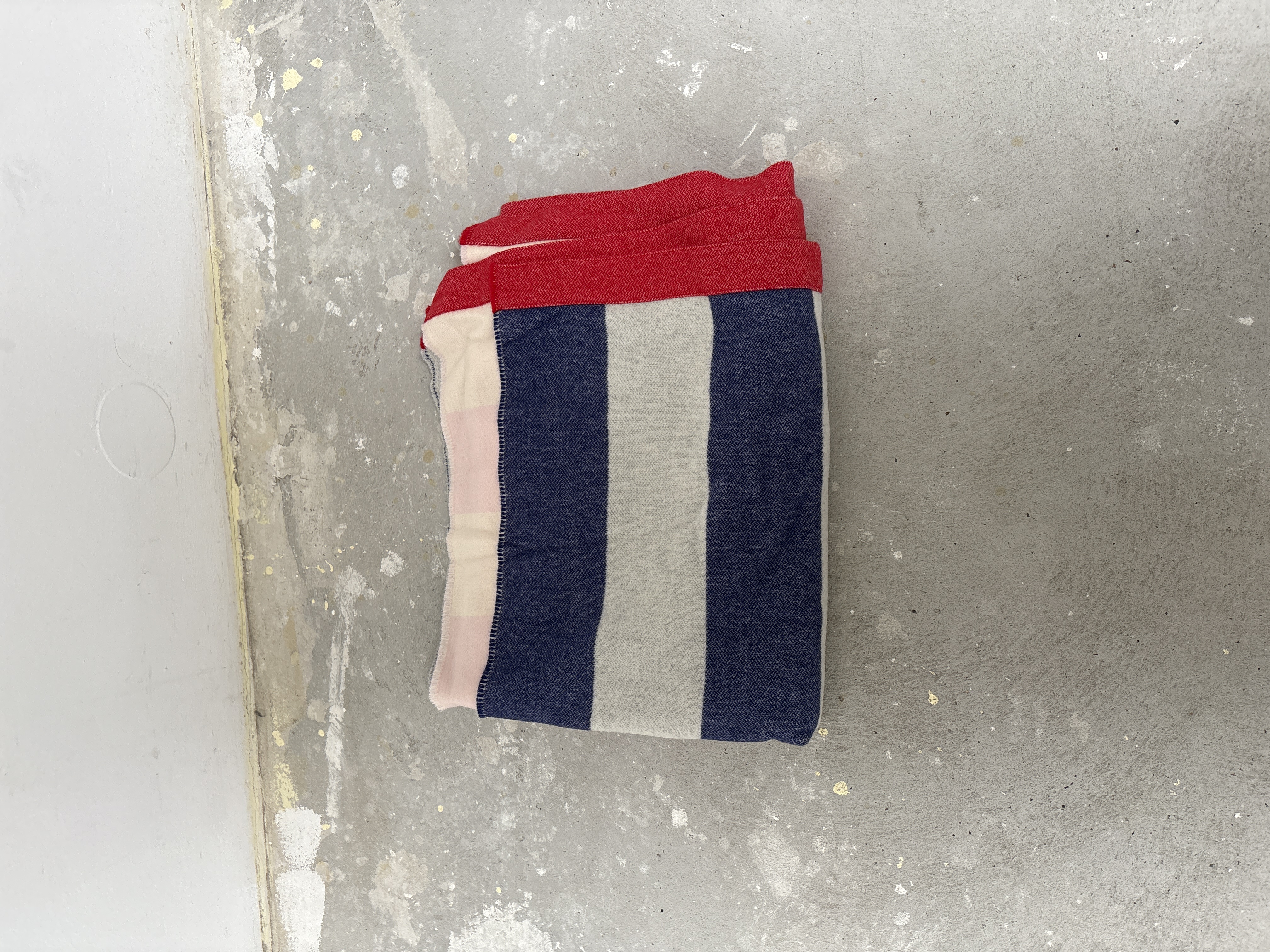 Striped Blanket Blue