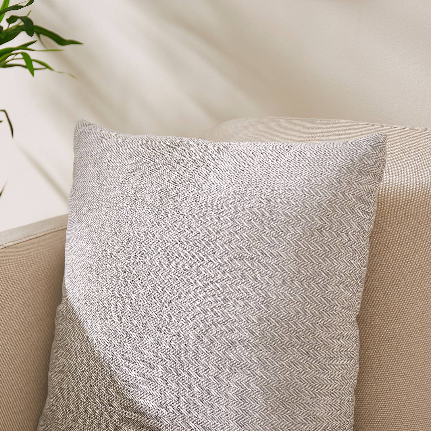 Jenny Kissen Polyester Hellgrau