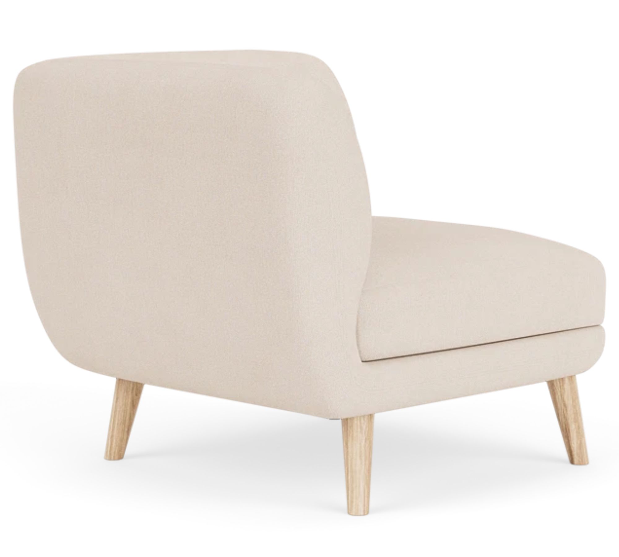 Alfred 1-Sitzer Eckmodul Links Mark Sand