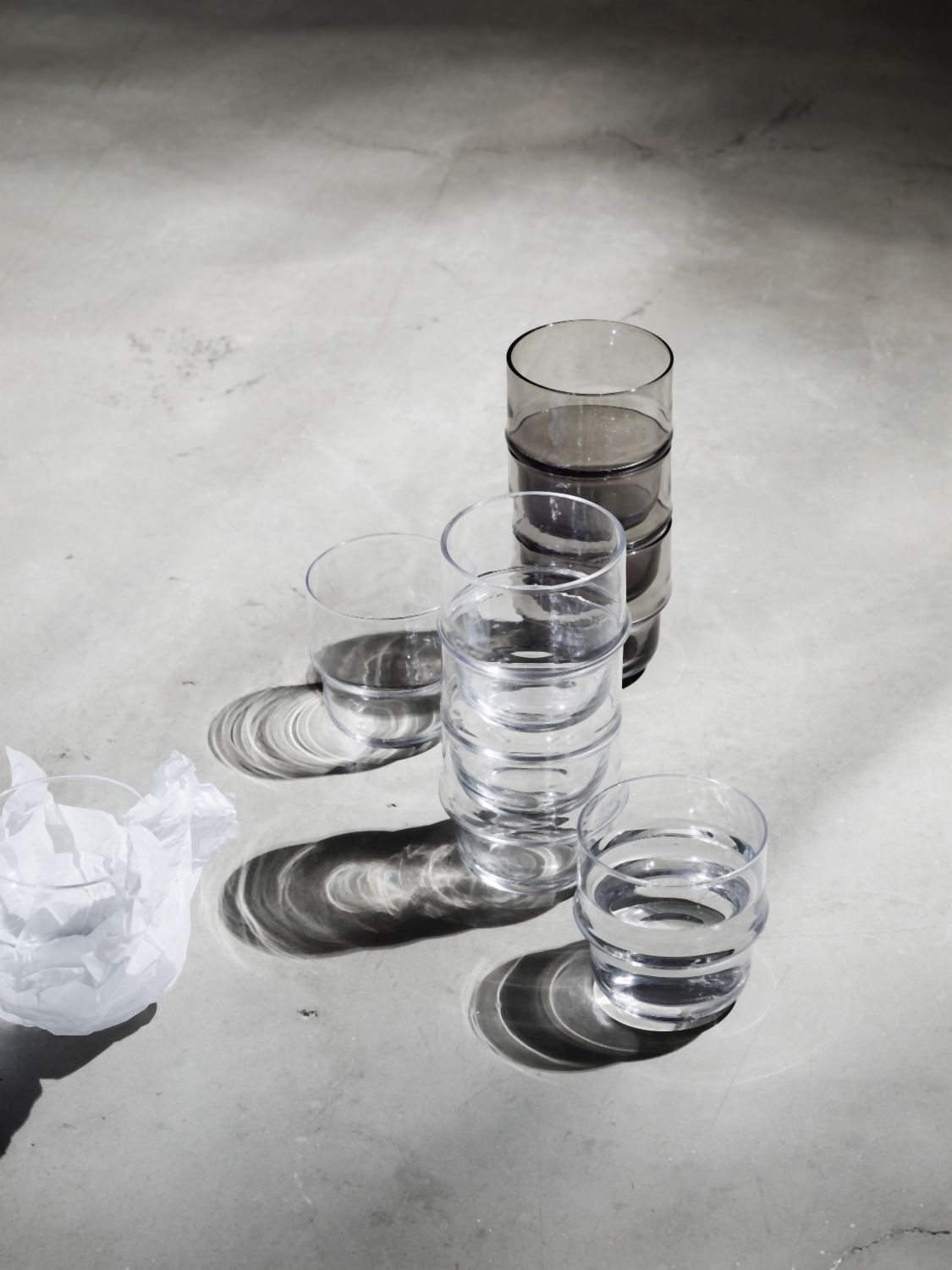 Unda Trinkglas Transparent