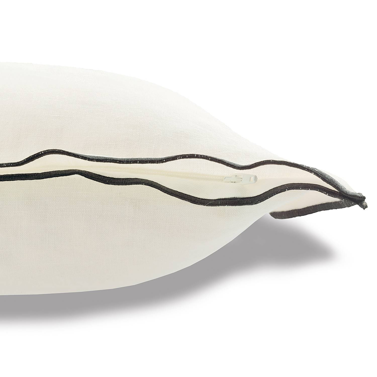 Look Pillowcase Linen White 38 x 38 cm