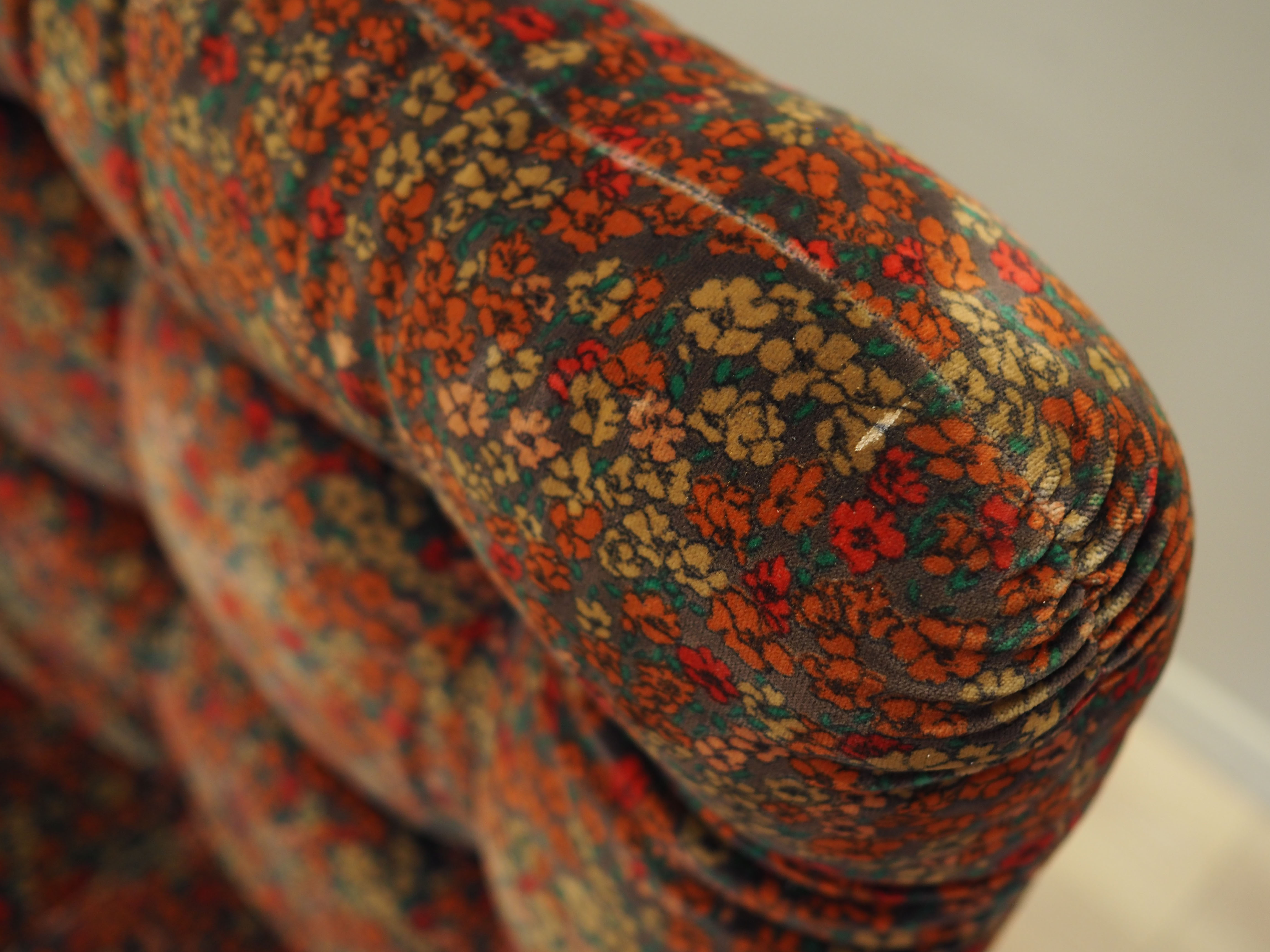 Modular Sofa Velvet 1960s