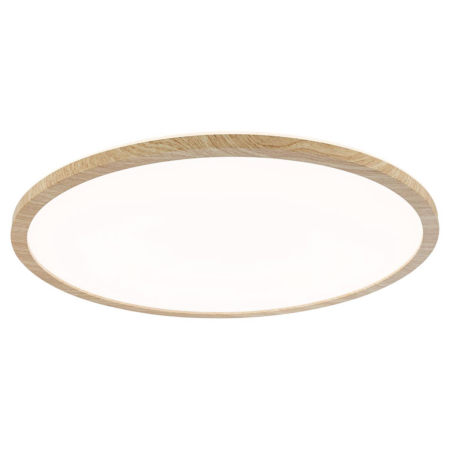 Atria Shine LED-Deckenleuchte Kunststoff Braun 42cm