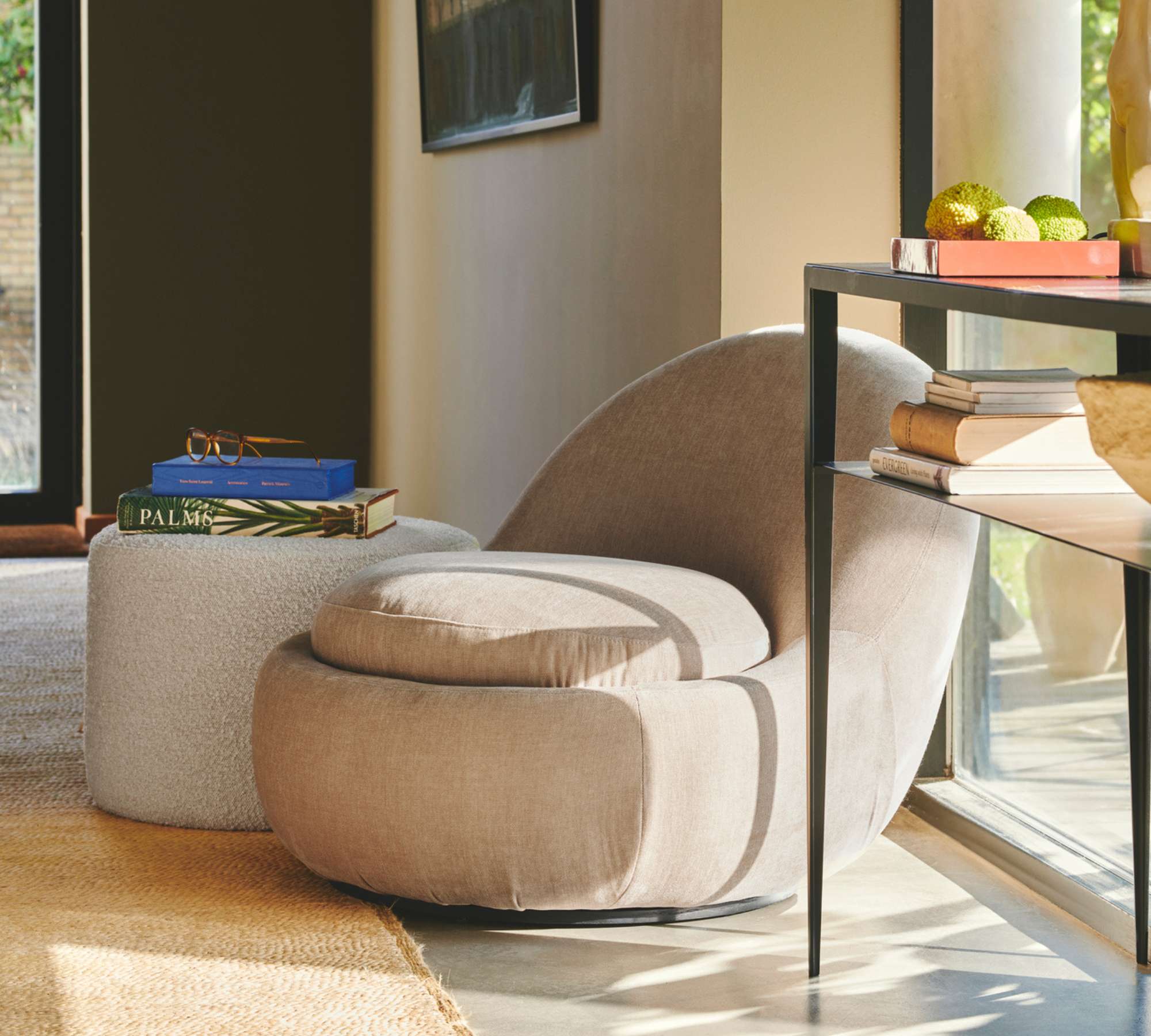 Pouf No. 9 Maya Cream