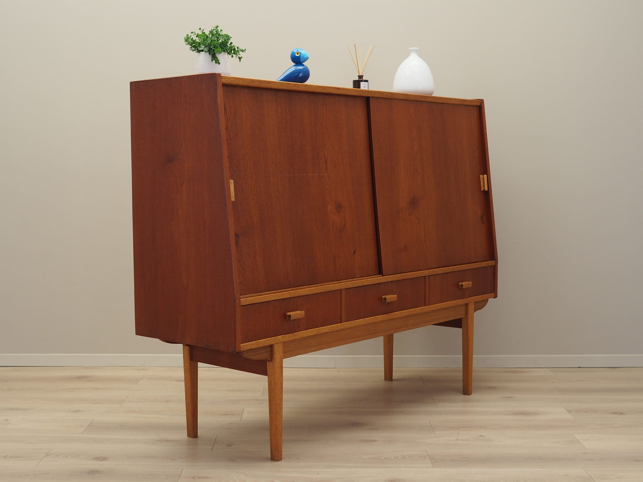 Vintage Sideboard Teak Brown 1960s