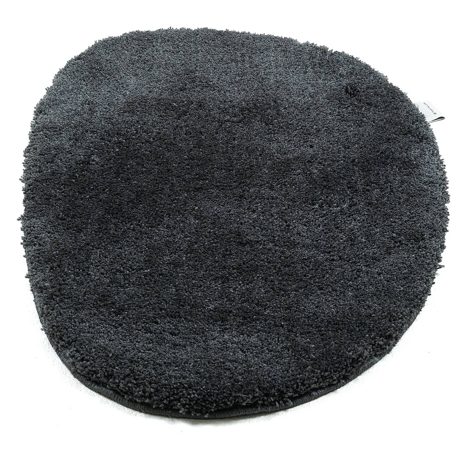 Badvorleger Cozy Bath Uni Oval Anthrazit