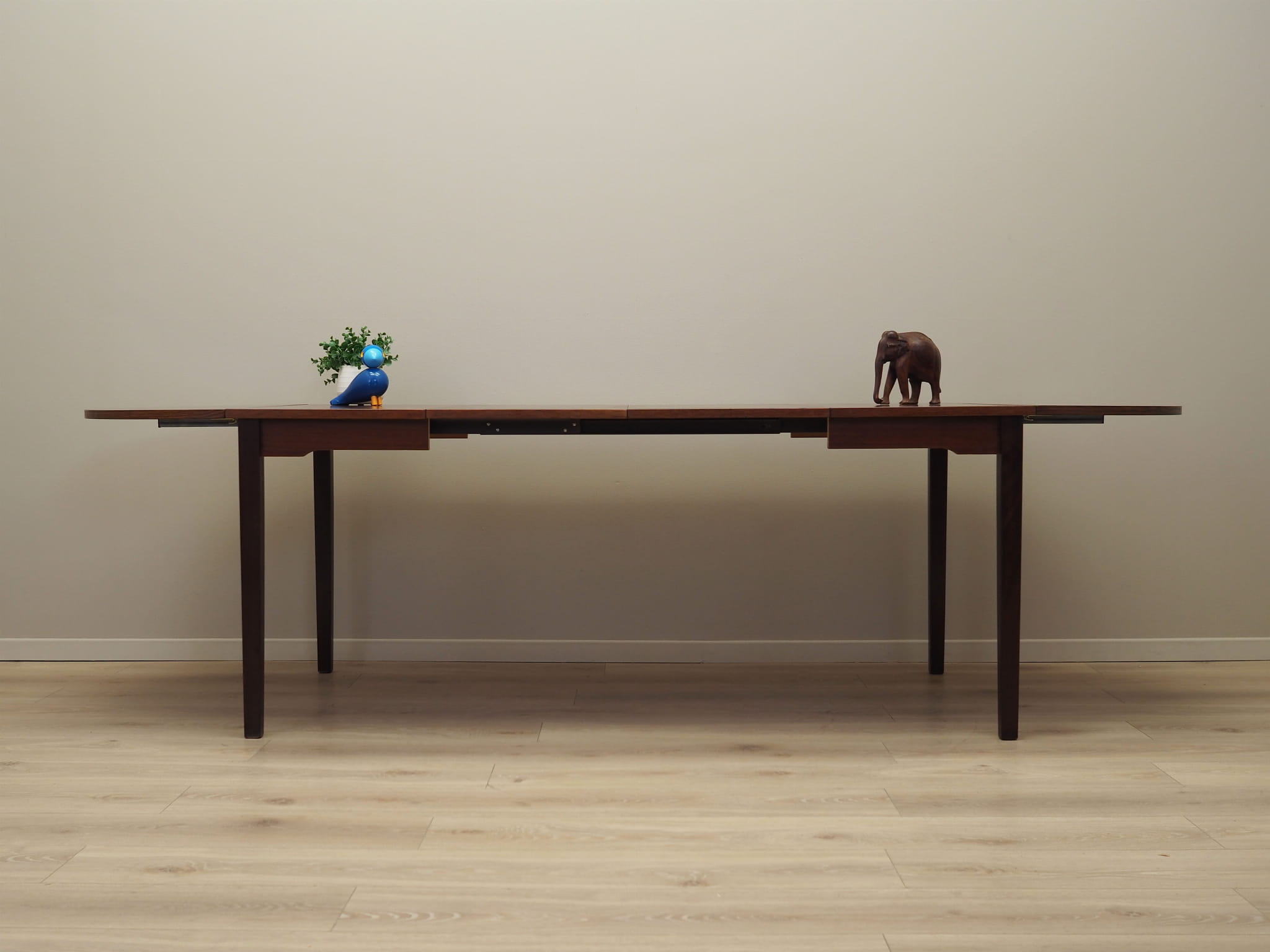 Vintage Table Mahogany Brown 1970s