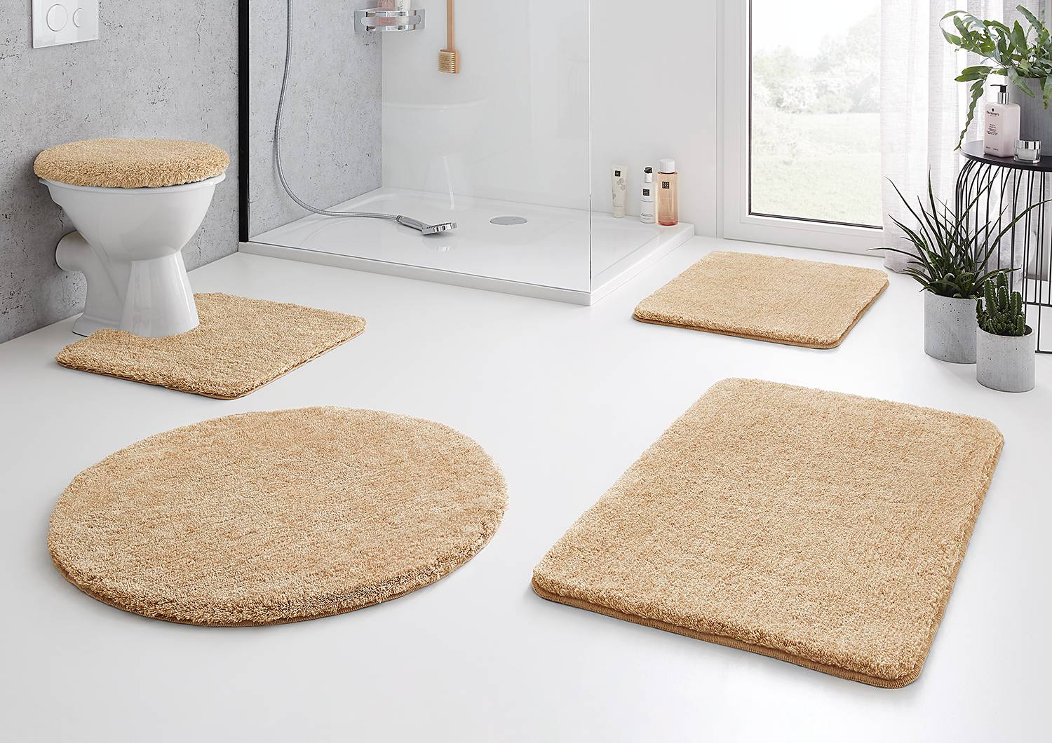 Relax Badteppich Champagner 70 x 120 cm