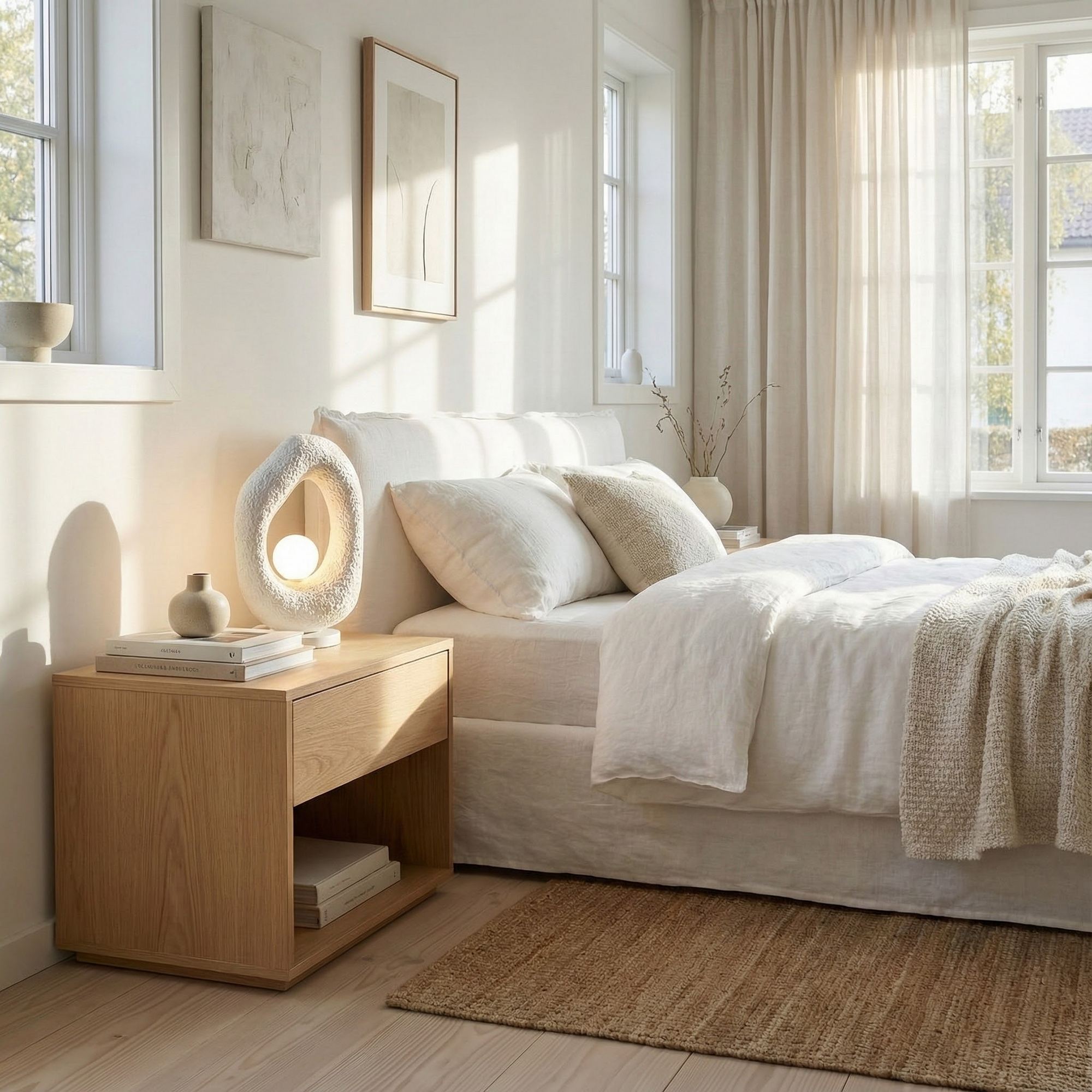 Vasli-Nua Table lamp White