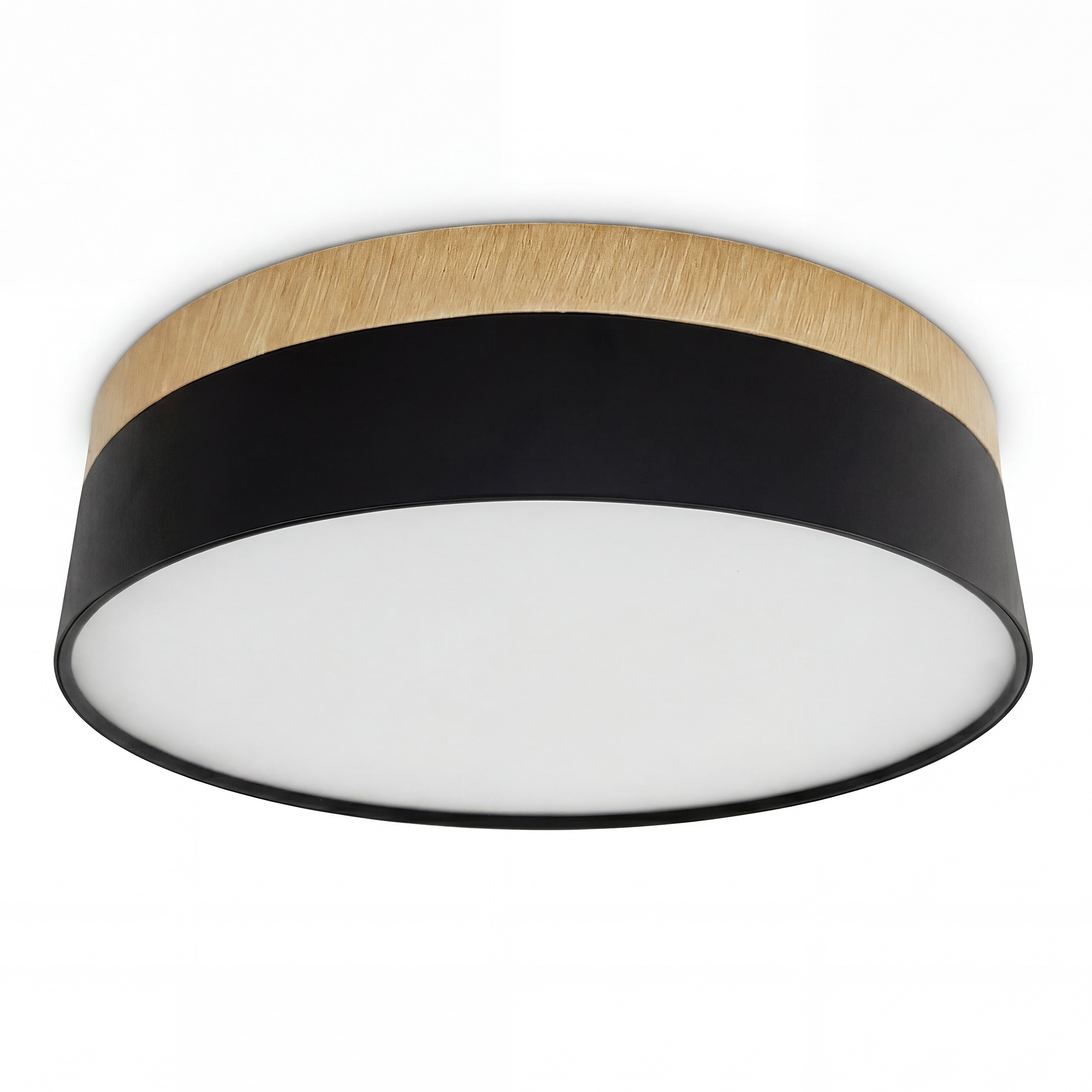 Ceiling Light Teneo Iron 1-Light Black